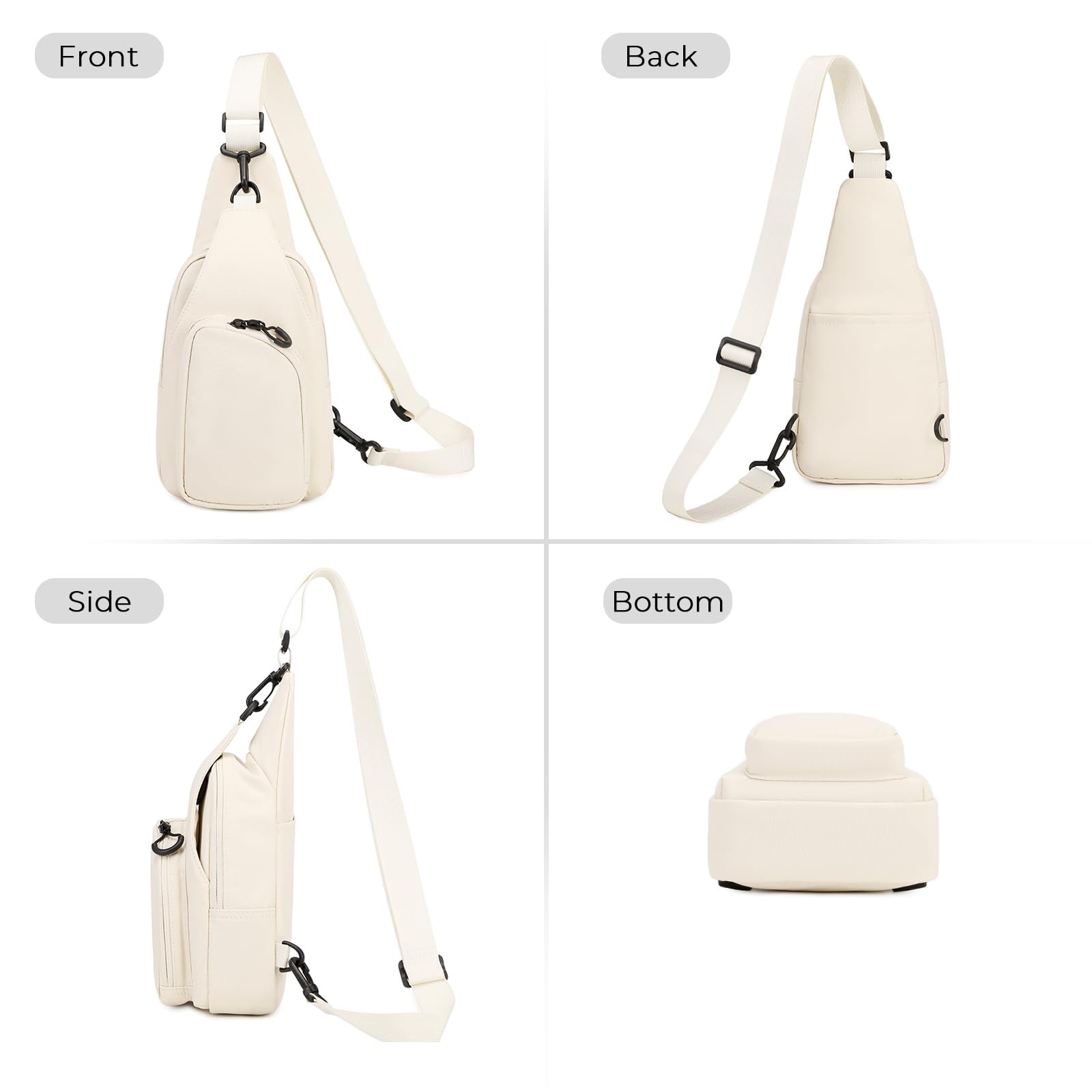 Crossbody Bags for Women, Lightweight Sling Bag for Women with Adjustable Str…