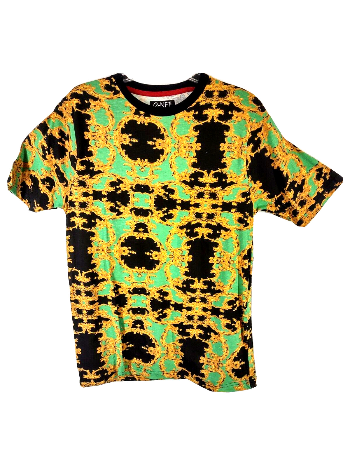 Graphic Print Shirt Men’s Size Large ( L ) G-Net Short Sleeve 100% Cotton