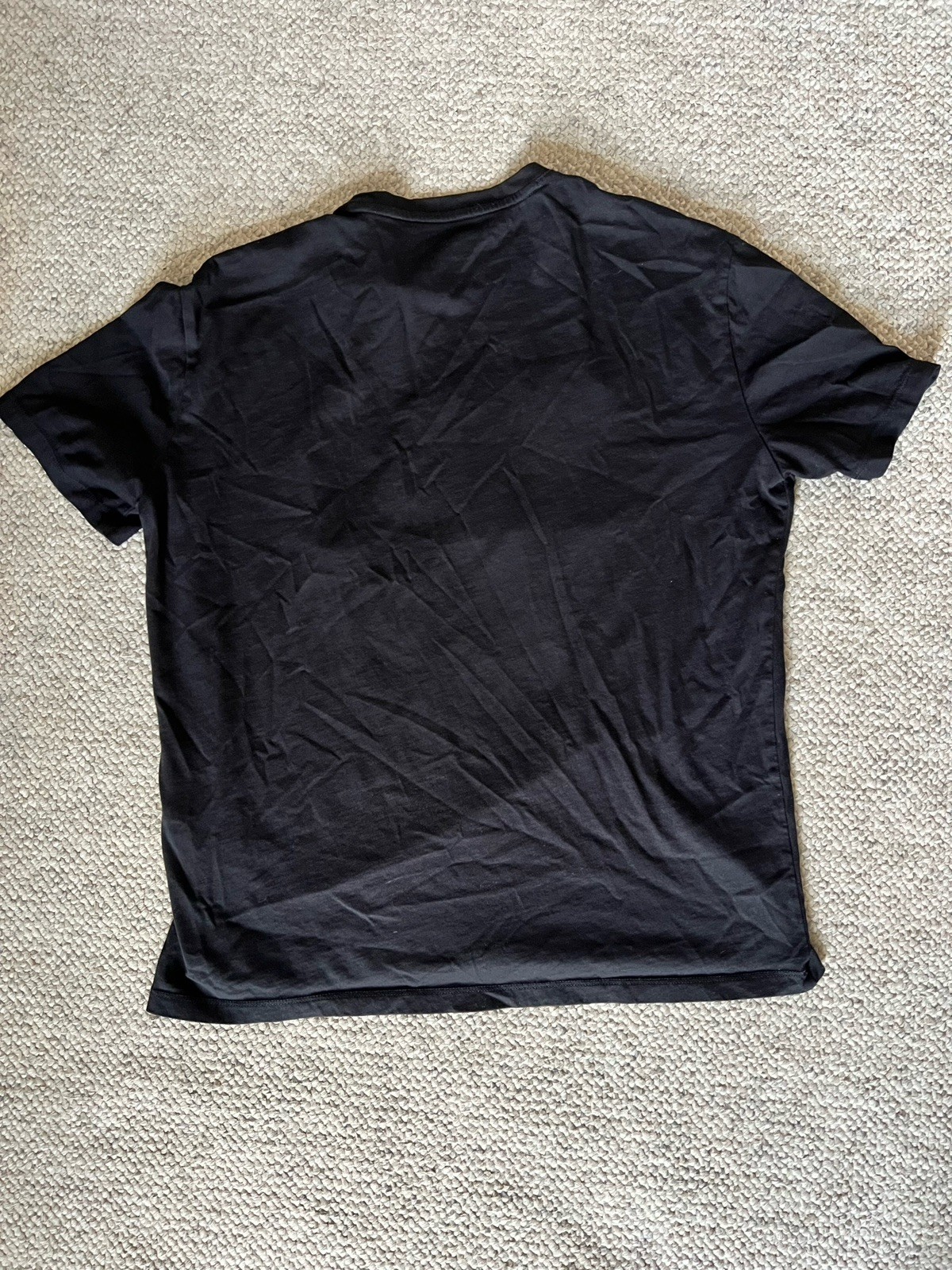 Armani Exchange Crewneck T Shirt Multi Color Foil Logo Size Large