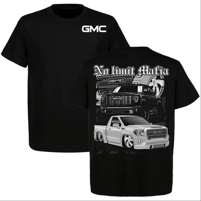 GMC Truck No Limit Mafia Graphic Tee Pickup Truck Racing T-Shirt Gift