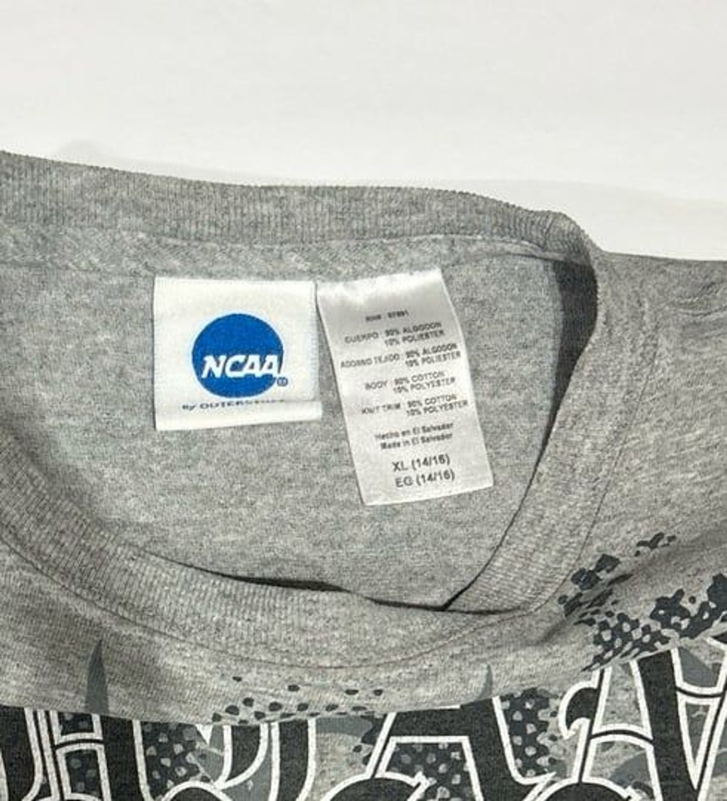 NCAA Outerstuff Men’s XL Indiana Hoosiers Athletics Grey Long Sleeve T-Shirt