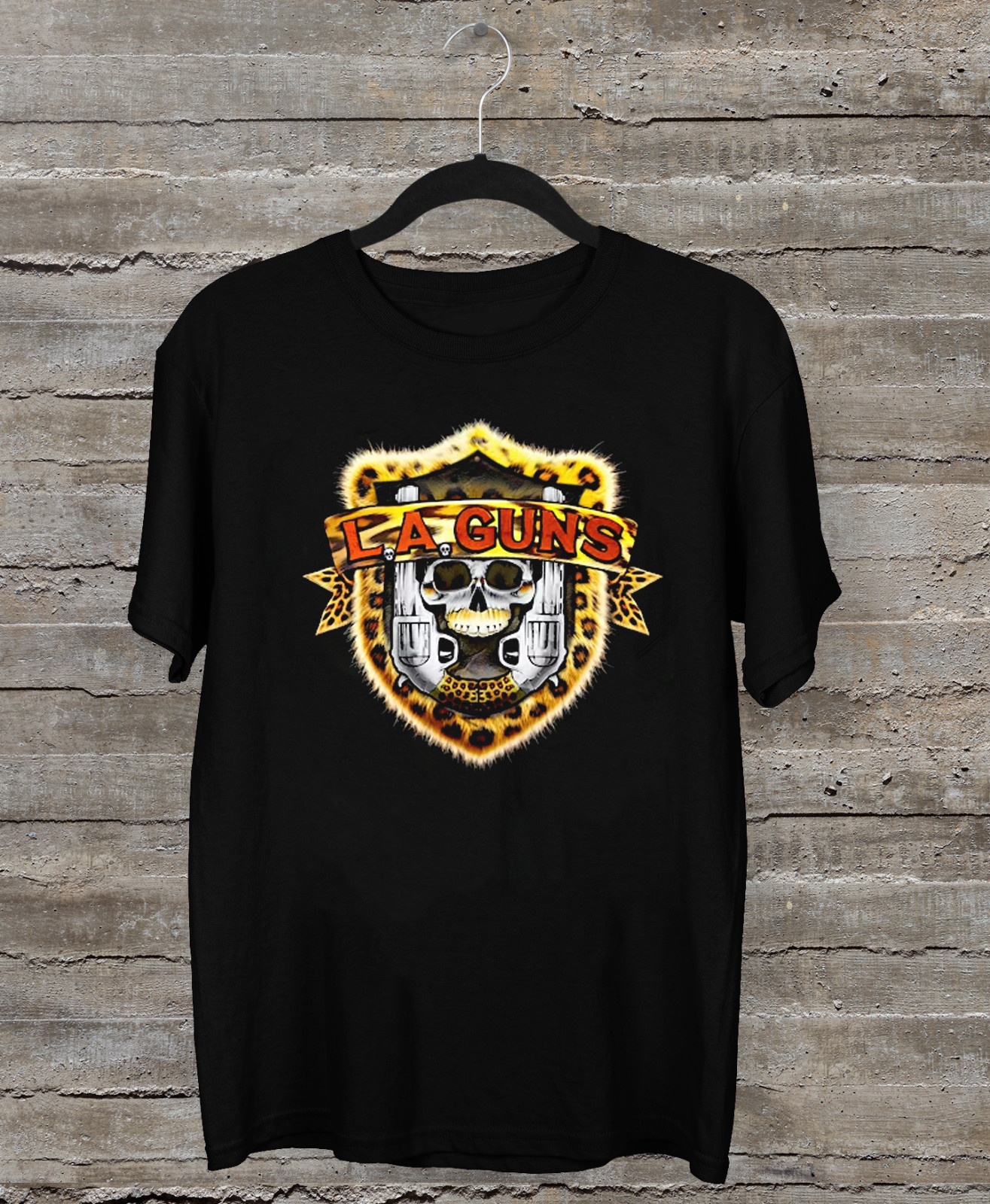 L.A. Guns Announce ‘Leopard Skin’ Album 2025 logo T Shirt All Size HH281