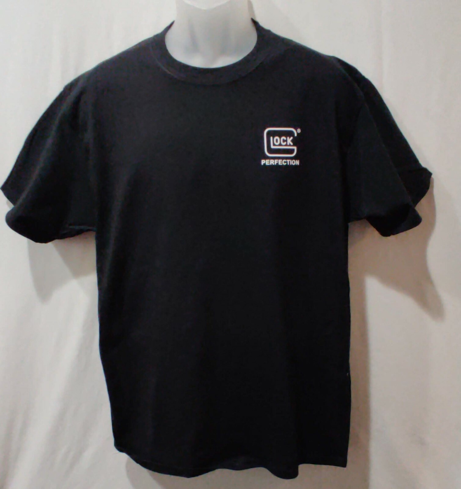 Glock Perfection Men’s Black Shirt Logo Graphic T-Shirt Tee Gun Free Ship