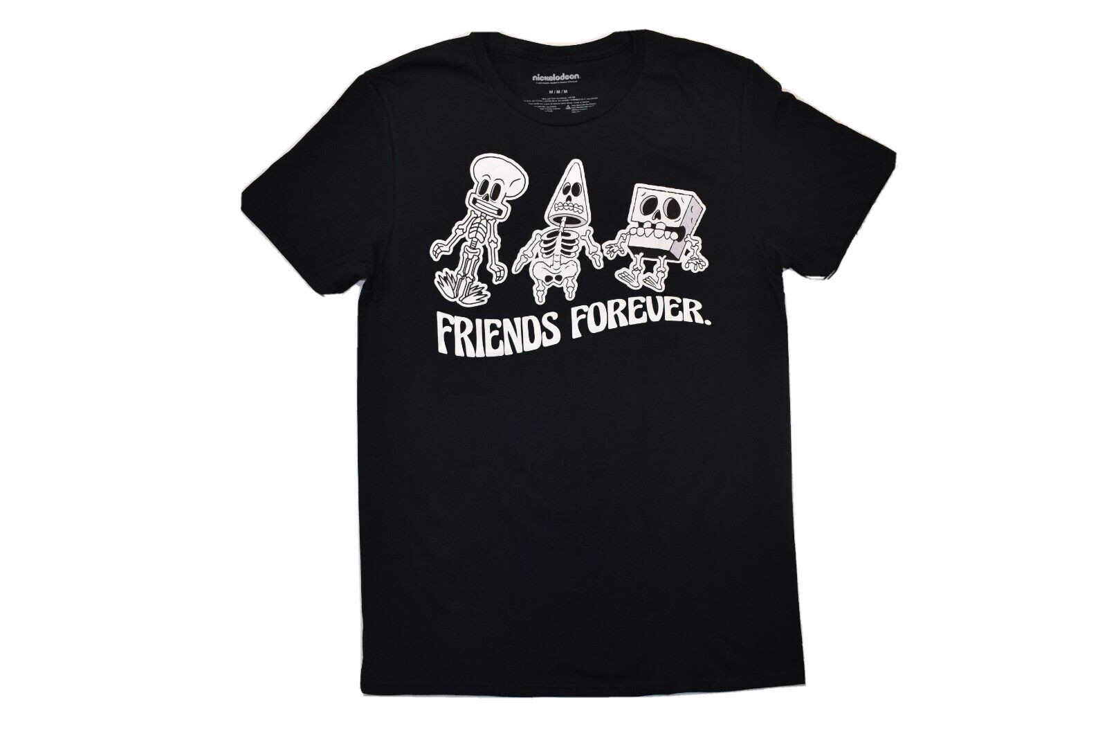 Nickelodeon Mens SpongeBob SquarePants Best Friends Forever Shirt New S-2XL