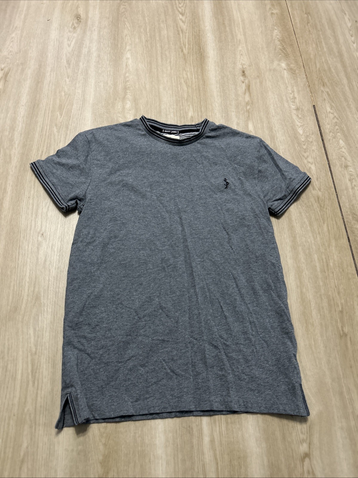 Scott James England Gray T-Shirt Men’s Size S