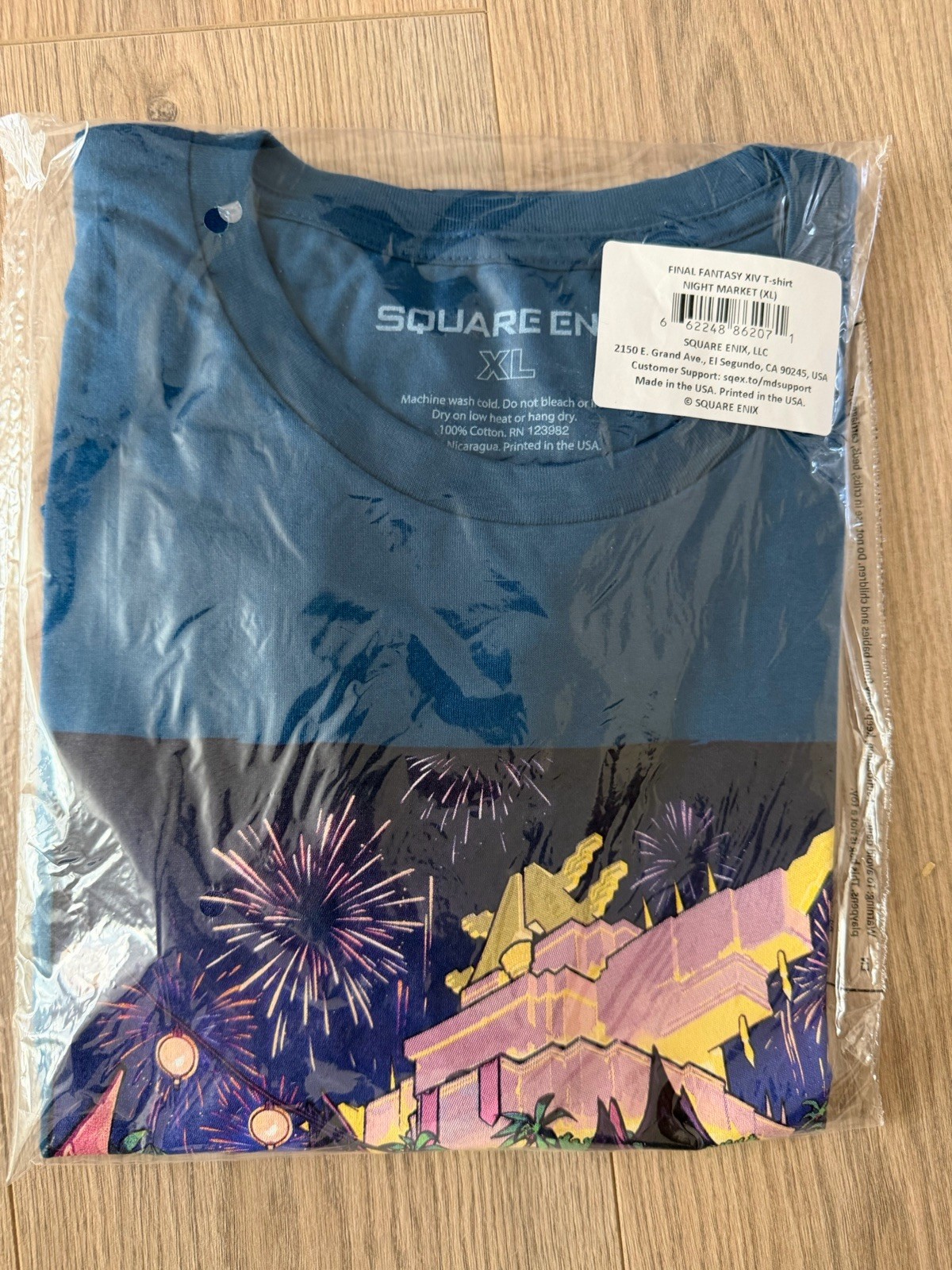 FINAL FANTASY XIV Fanfest 2026 T-SHIRT – NIGHT MARKET (XL)