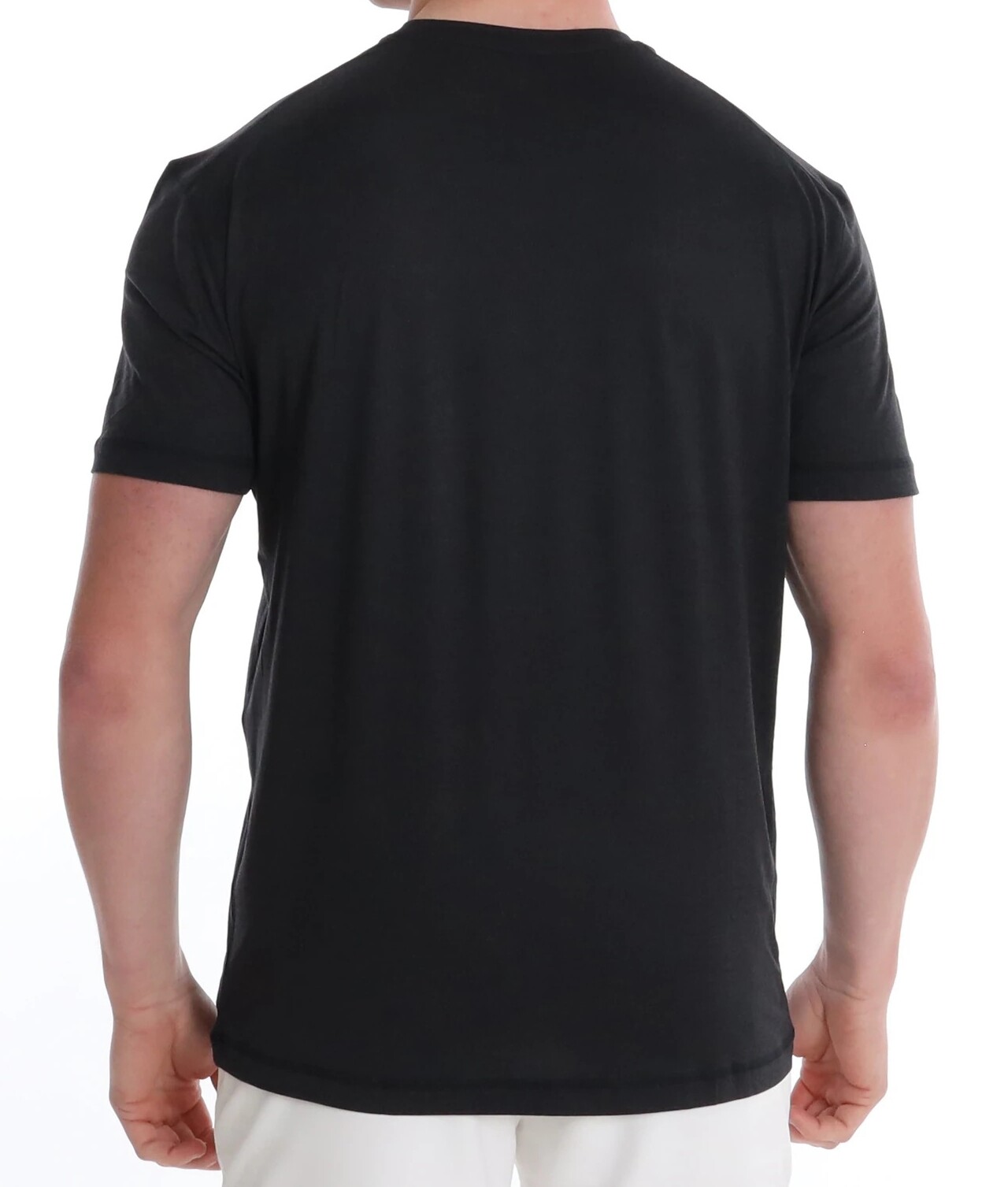 NEW AndersonOrd Butter T Men’s Soft T-Shirt BLACK Athletic Golf Gym Etc. UPF 50+