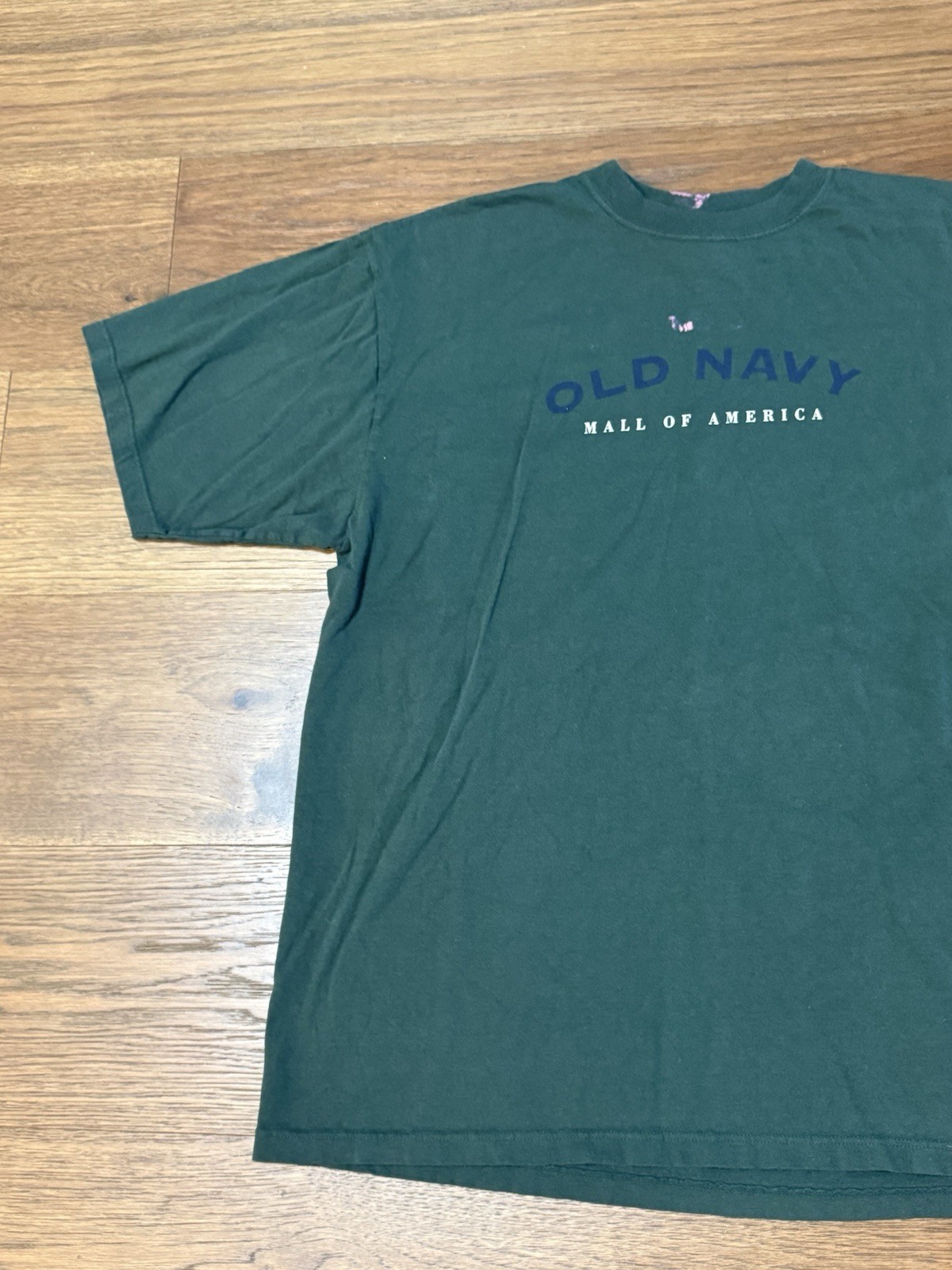 Vintage 90s Old Navy Center Logo Spellout T-Shirt Mall Of America Men’s XL USA