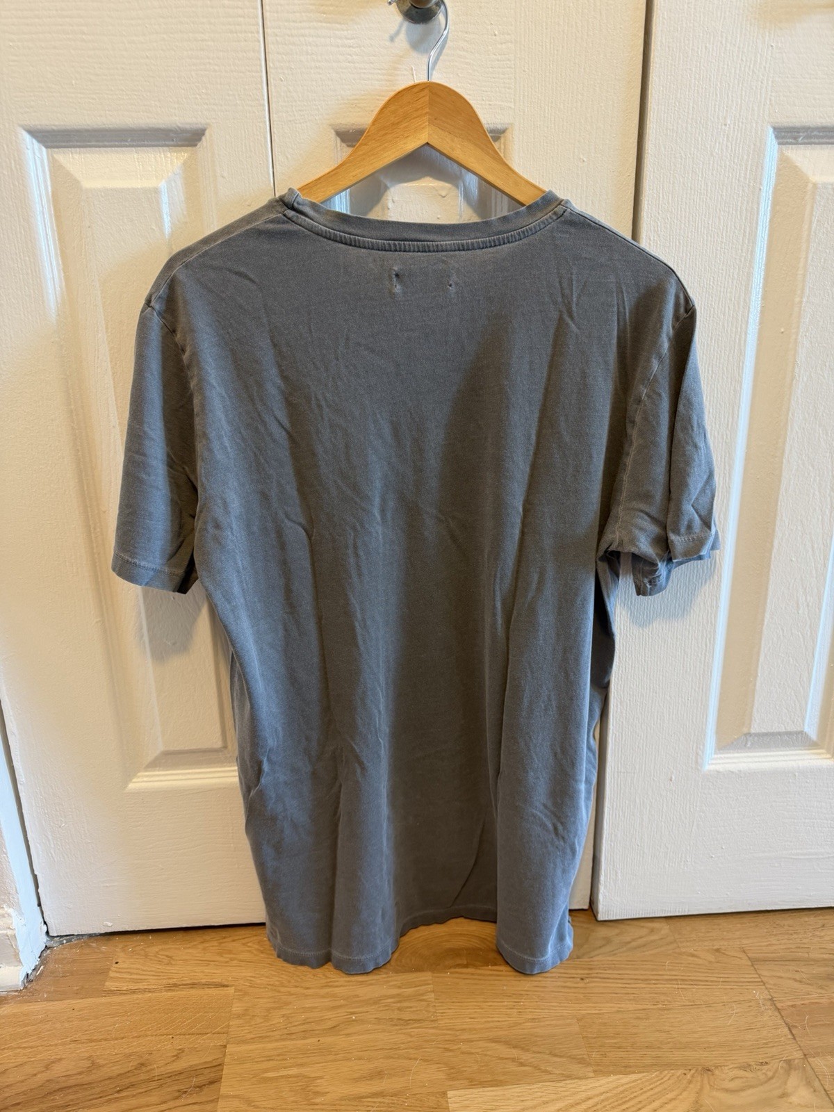Rowan Asher Pocket Tee Basalt Gray Medium Supima Cotton USA Made Men’s