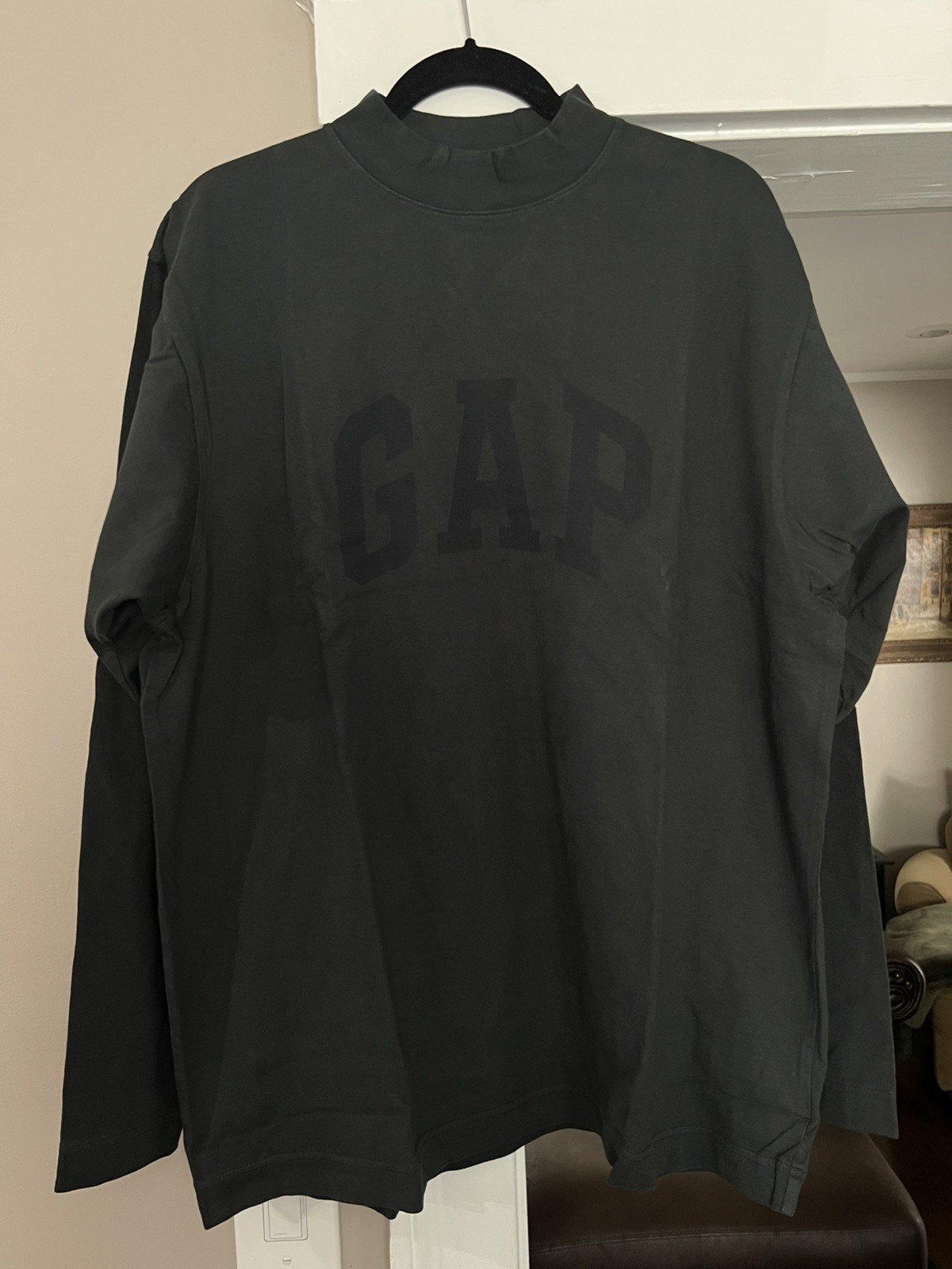 *New In Bag* Yeezy Gap x Balenciaga BLK Dove Long Sleeve Black XSmall Rare