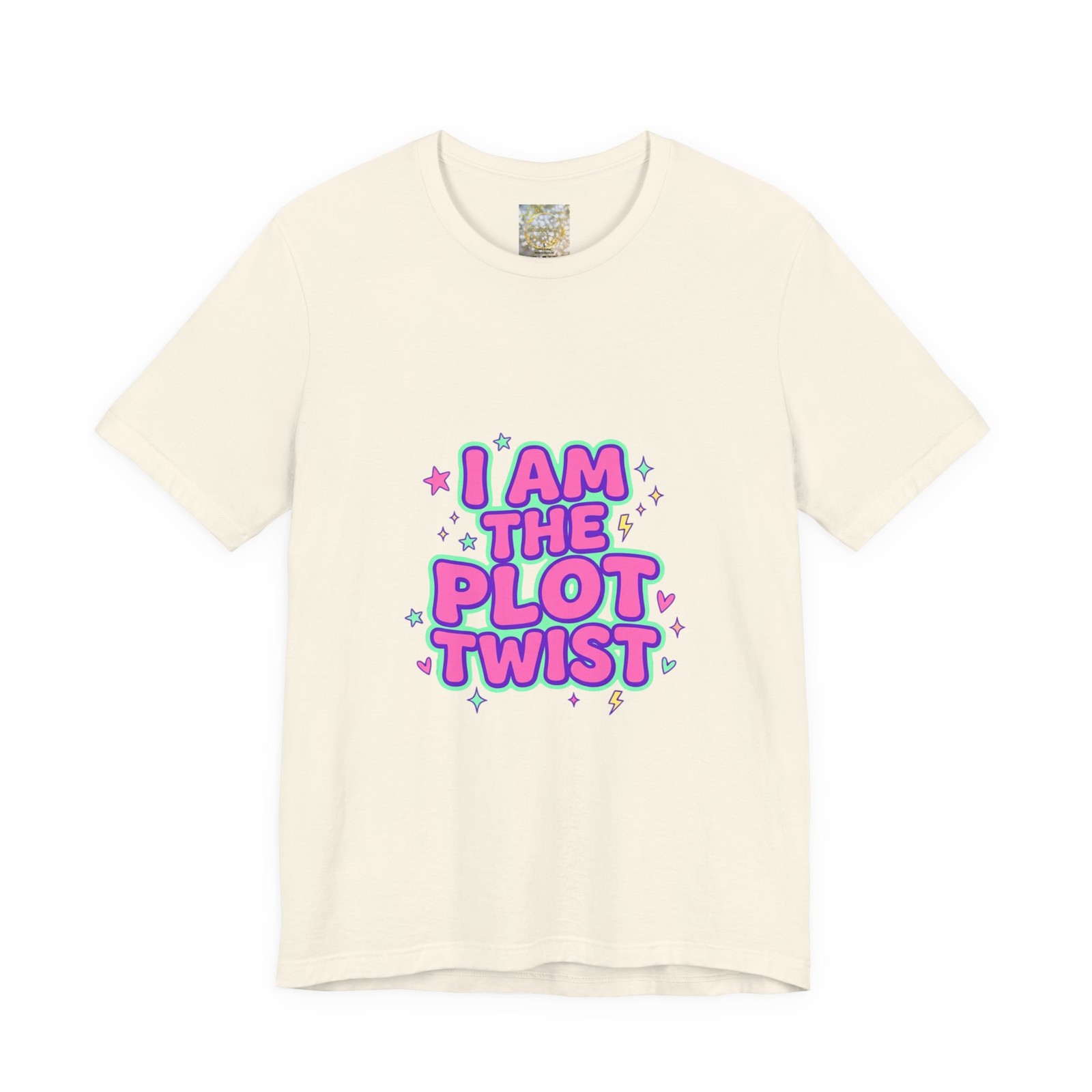 I Am The Plot Twist Tee | Gen Z Sassy, Coquette Pastel Typography