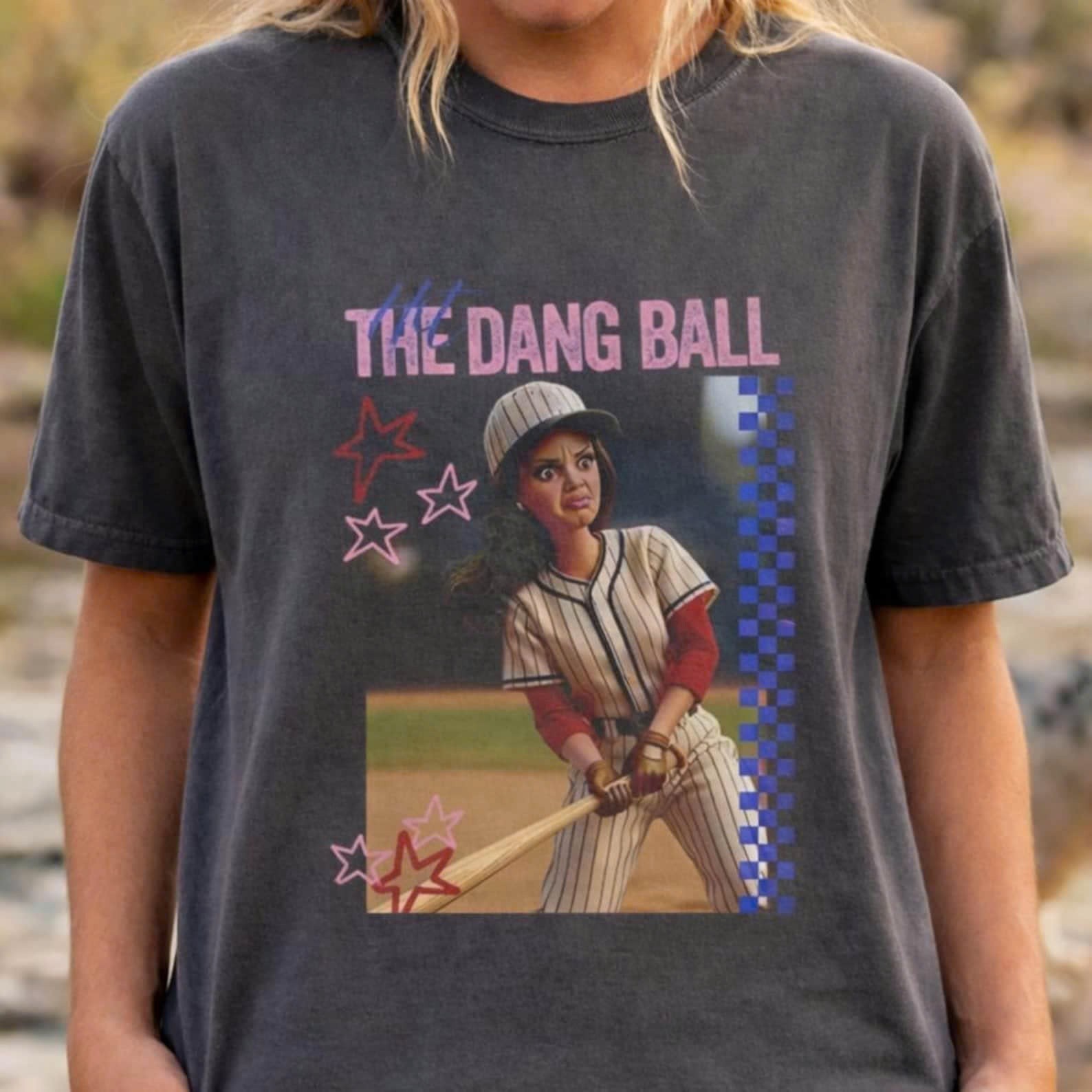 Youth And Adult Hit The Dang Ball T-shirt, Crew Neck T-Shirt, Pull On, Casual, U