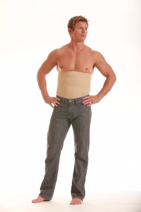 Instaslim Compression Mens Slimming Belt Look 5″ Slimmer Insta Slim ALL sz Color