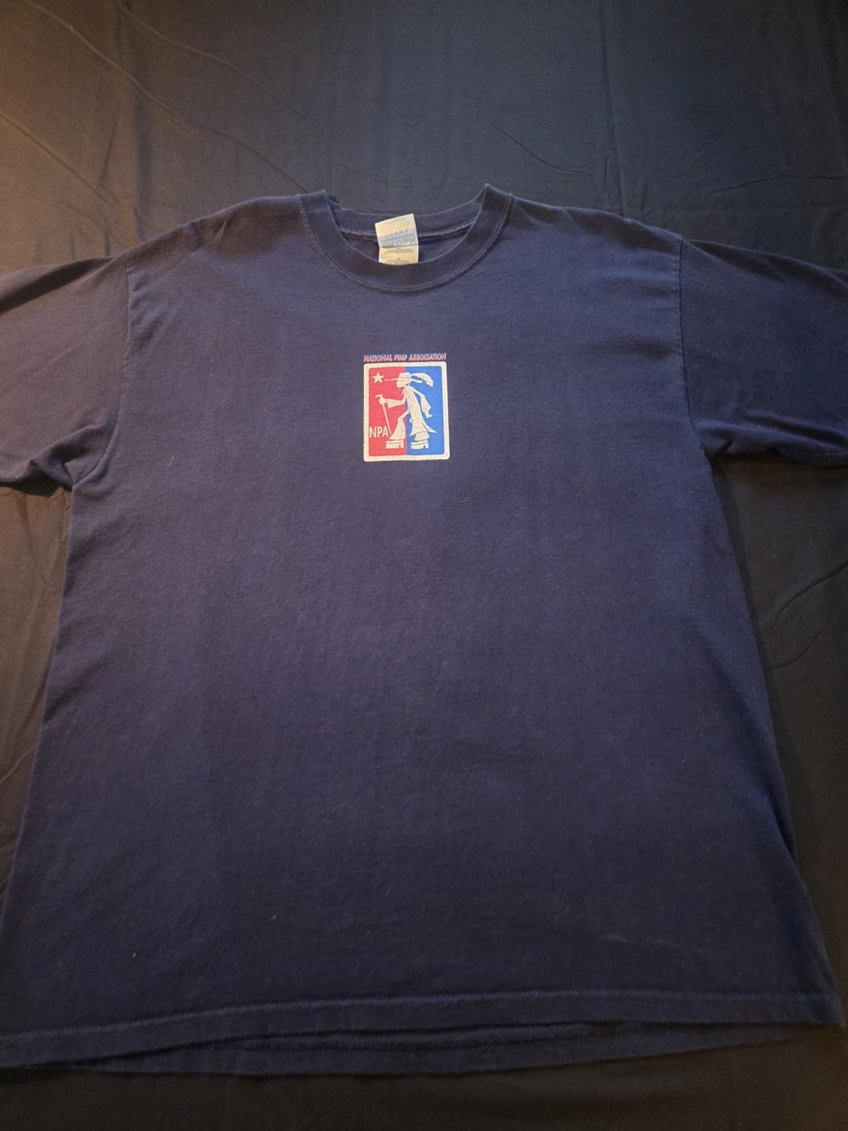 Y2k XL National Pimp Association Logo Graphic Tee Npa Pimp Gear