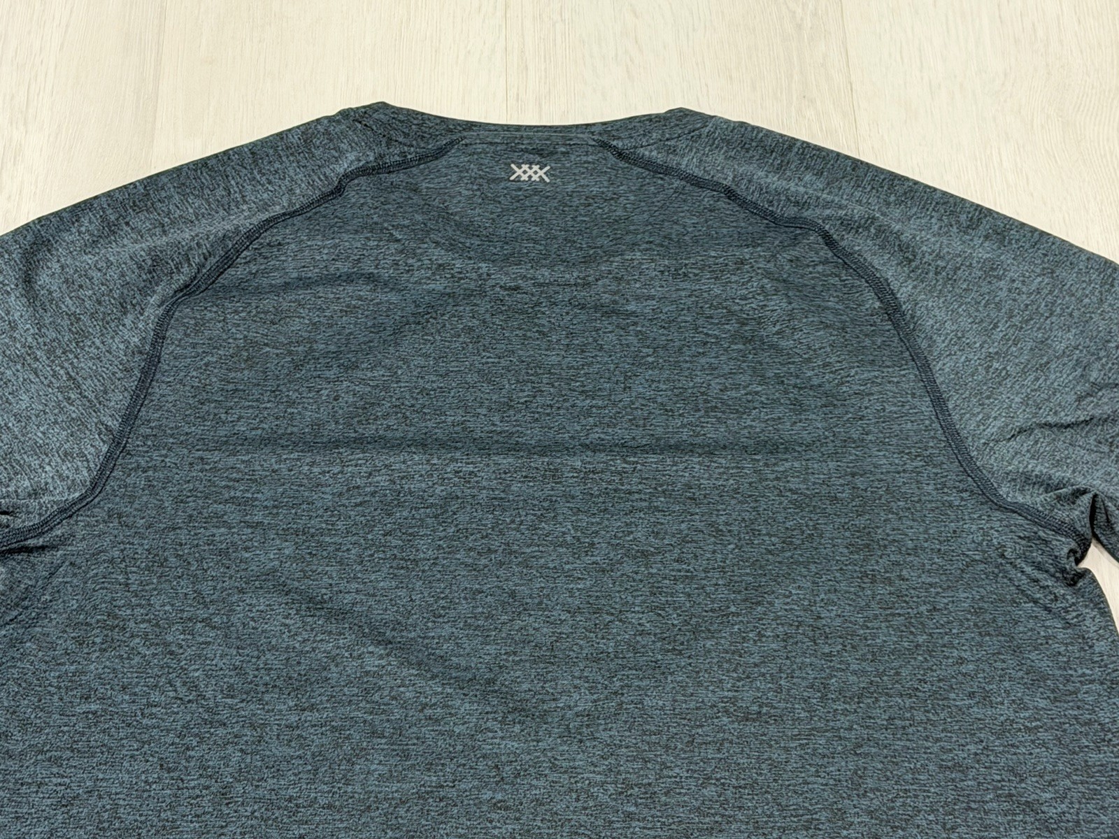 Men’s RHONE Atmosphere Tee T-shirt Short Sleeve – Teal/Black Heather – M $58