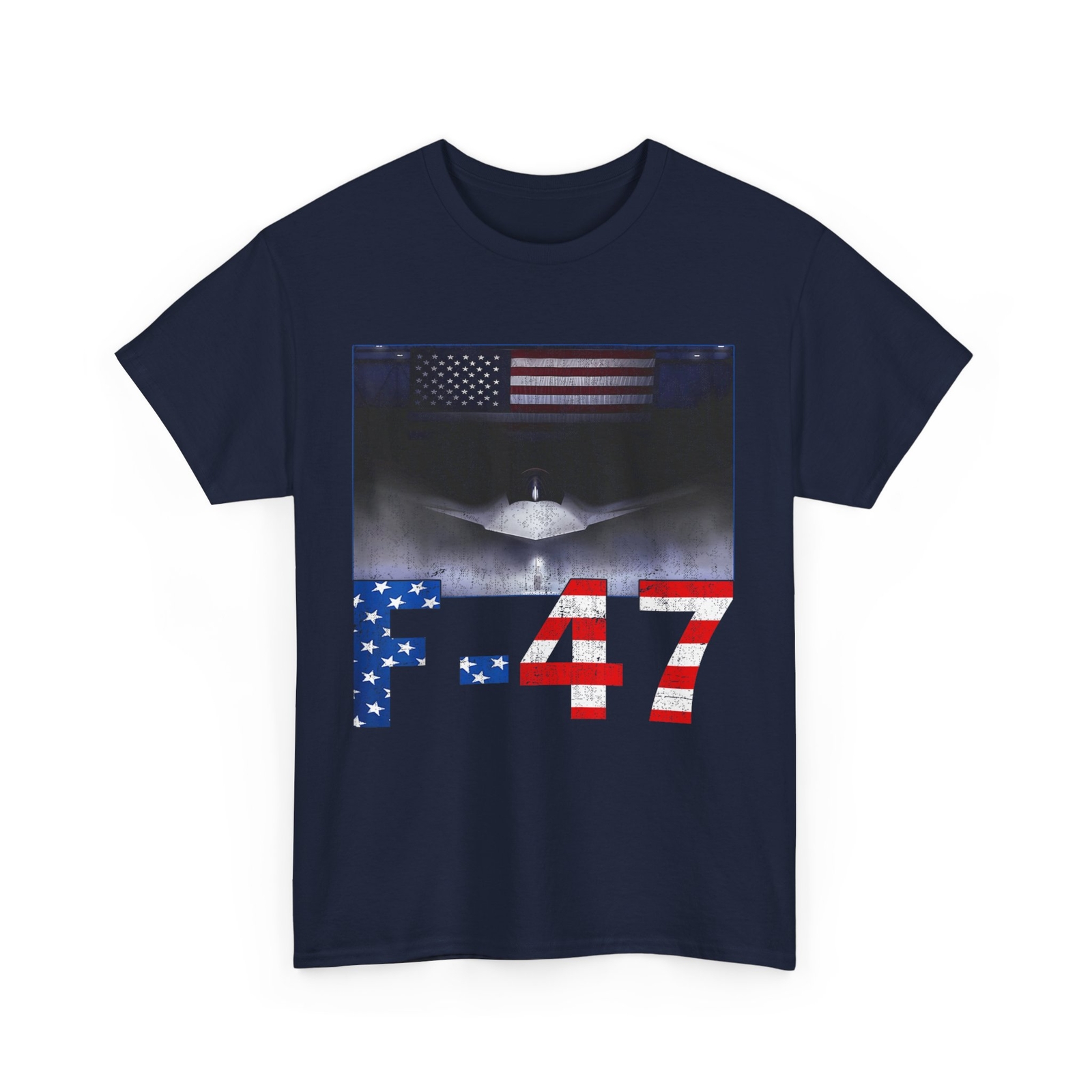 F-47 USA Superpower Dominance, F47 Aircraft American Flag Shirt