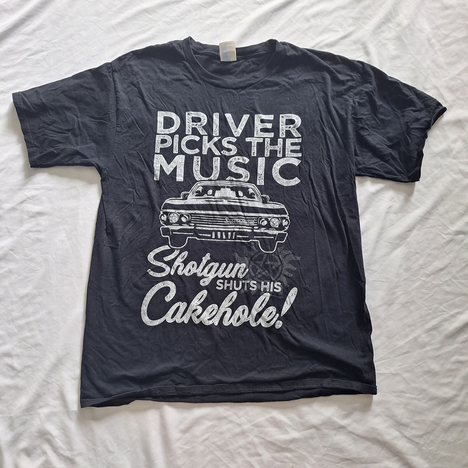 Port and Company Unisex Supernatural Driver Picks Music Short Sleeve Large