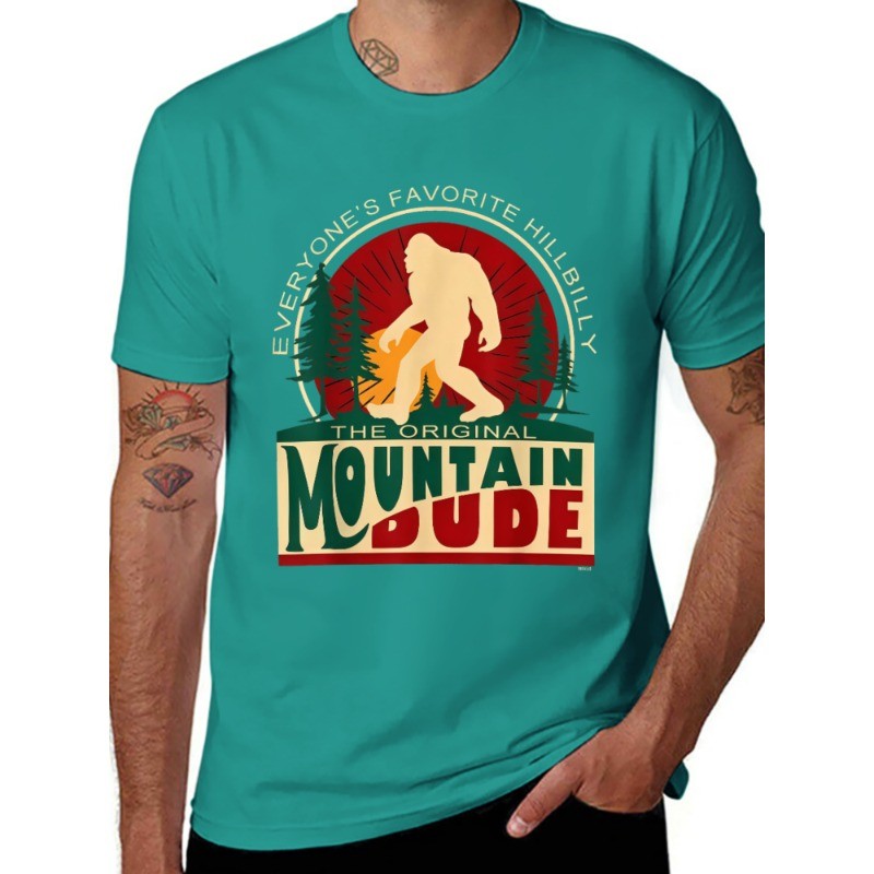 Funny Sasquatch Mountain Dude Everyone’S Favorite Hillbilly T-Shirt T-Shirt Men