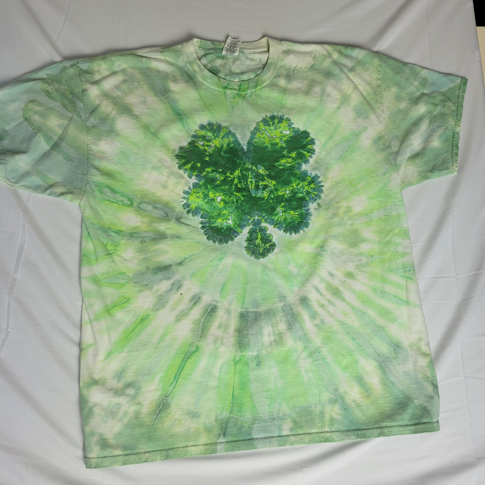 Shamrock of Shamrocks Unisex Tie Dye T-Shirt St Patricks Day Free Shipping