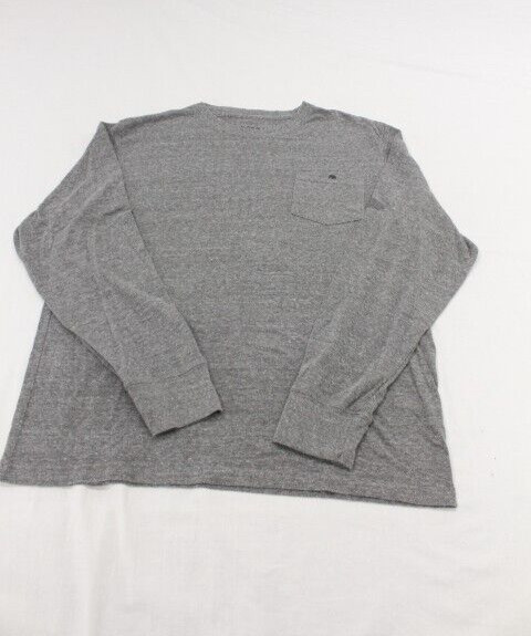 The Normal Brand Dark Gray Heather Long Sleeve Pocket Shirt Men’s XL