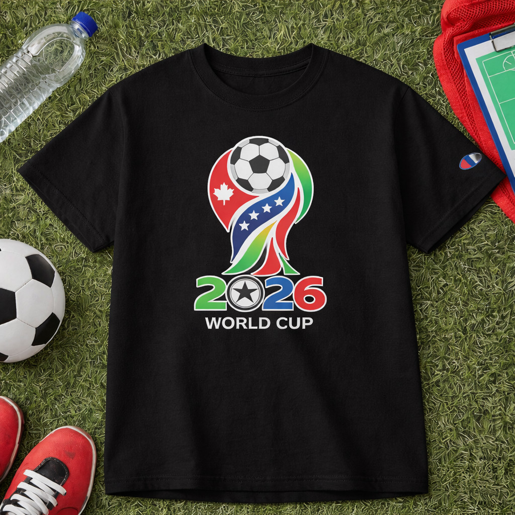 Fifa World Cup 2026 TShirt Soccer Graphic Tee USA Football Fan Customizable