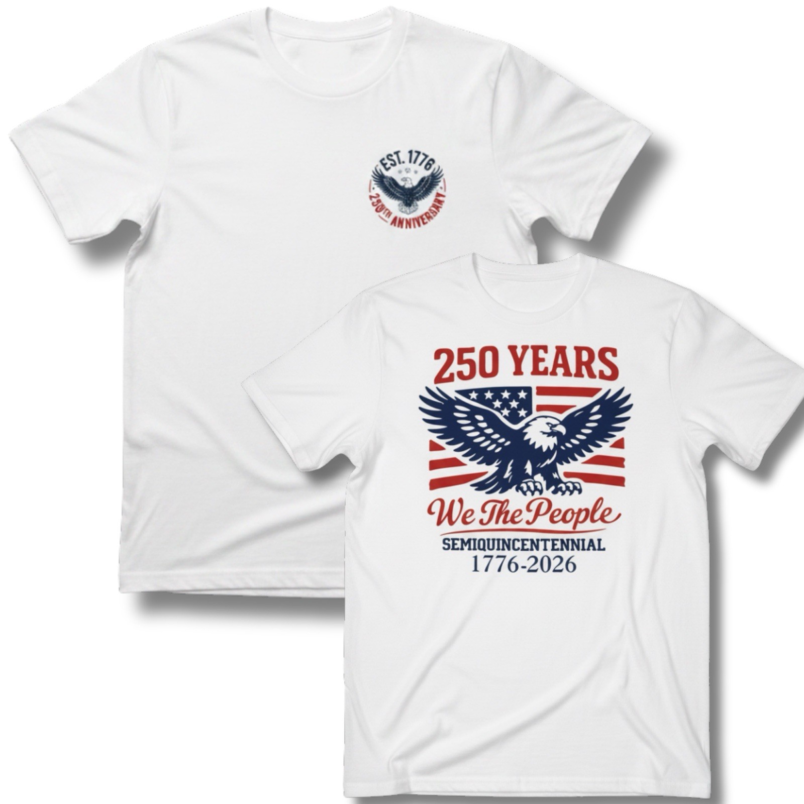 250th Anniversary We The People With Eagle