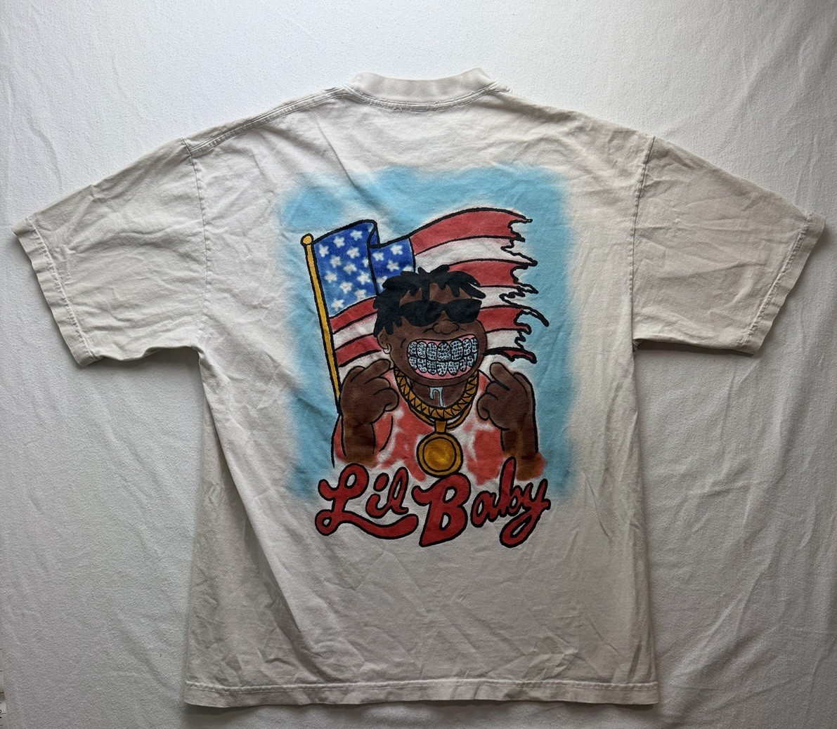 Chris Brown Lil’ Baby “One Of Them Ones” Tour 2 Sided Size Large