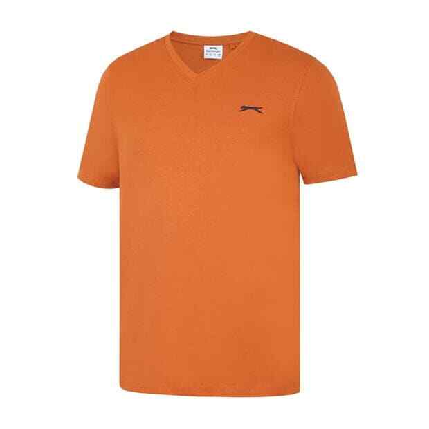 Men’s Slazenger Cotton V Neck T Shirt XS S M L XL XXL 3XL 4XL ASS COLOURS BNWT