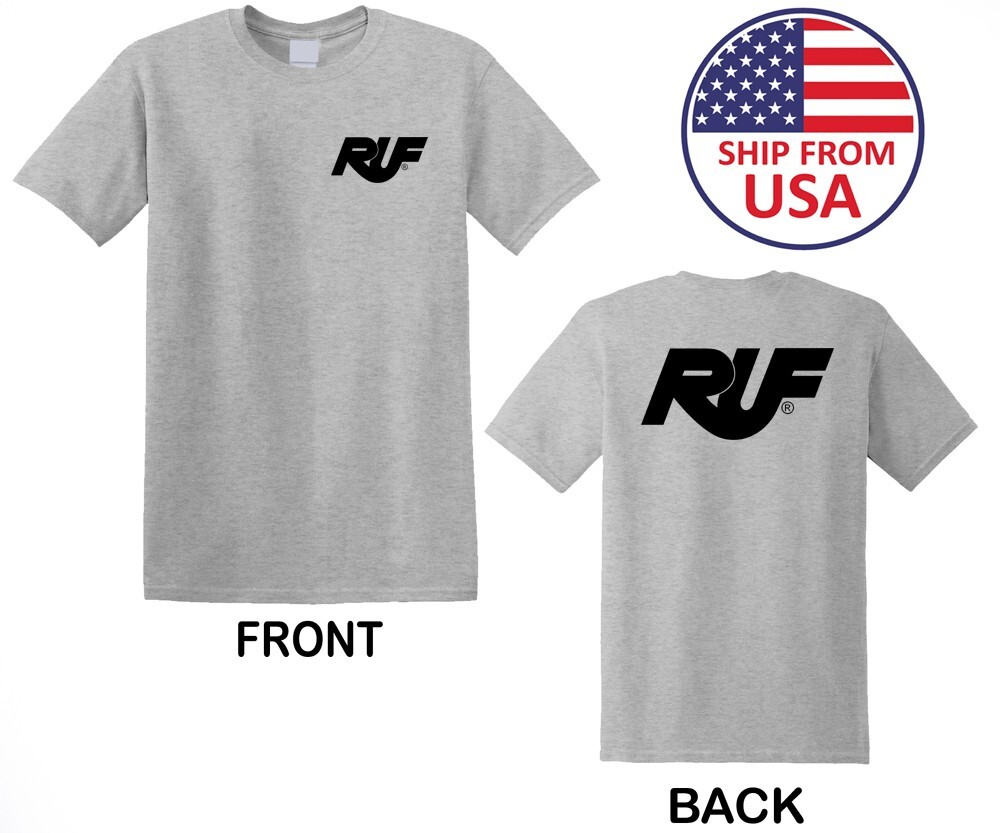 RUF Racing Car Germany Tuning Tuner Men’s Grey Size S to 3XL