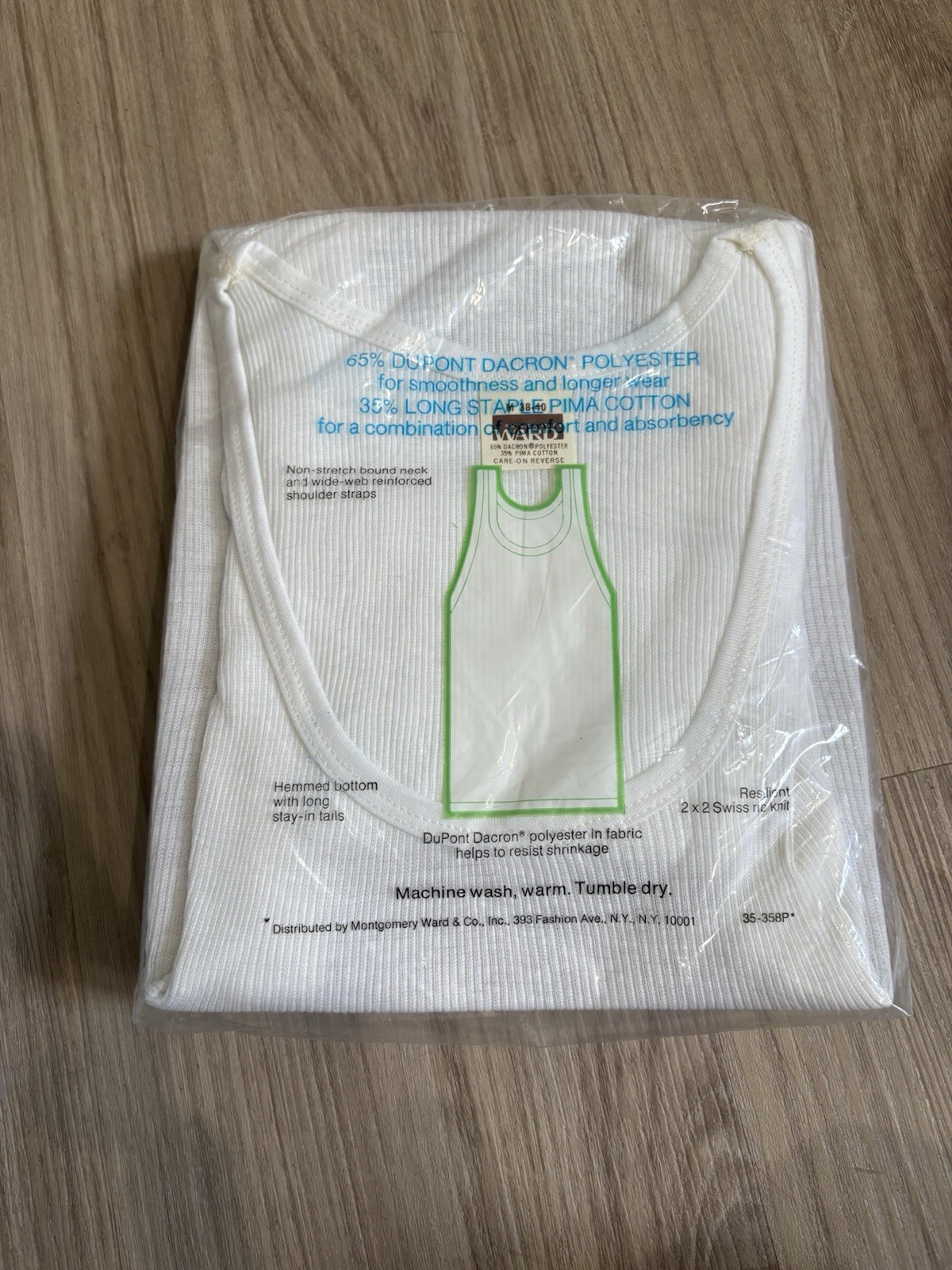 Pack Of 3 Montgomery Ward M Athletic Shirts Muscle Shirt Wife Beater Men’s
