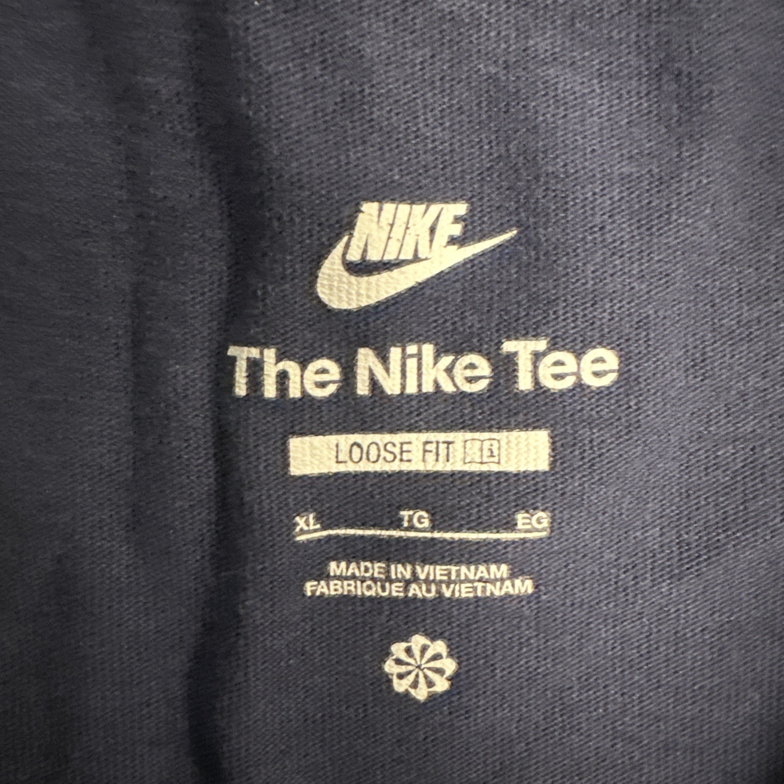 Nike Max90 Premium Essentials T-shirt Men XL Oversized Blue DZ2898 493 SS Tee