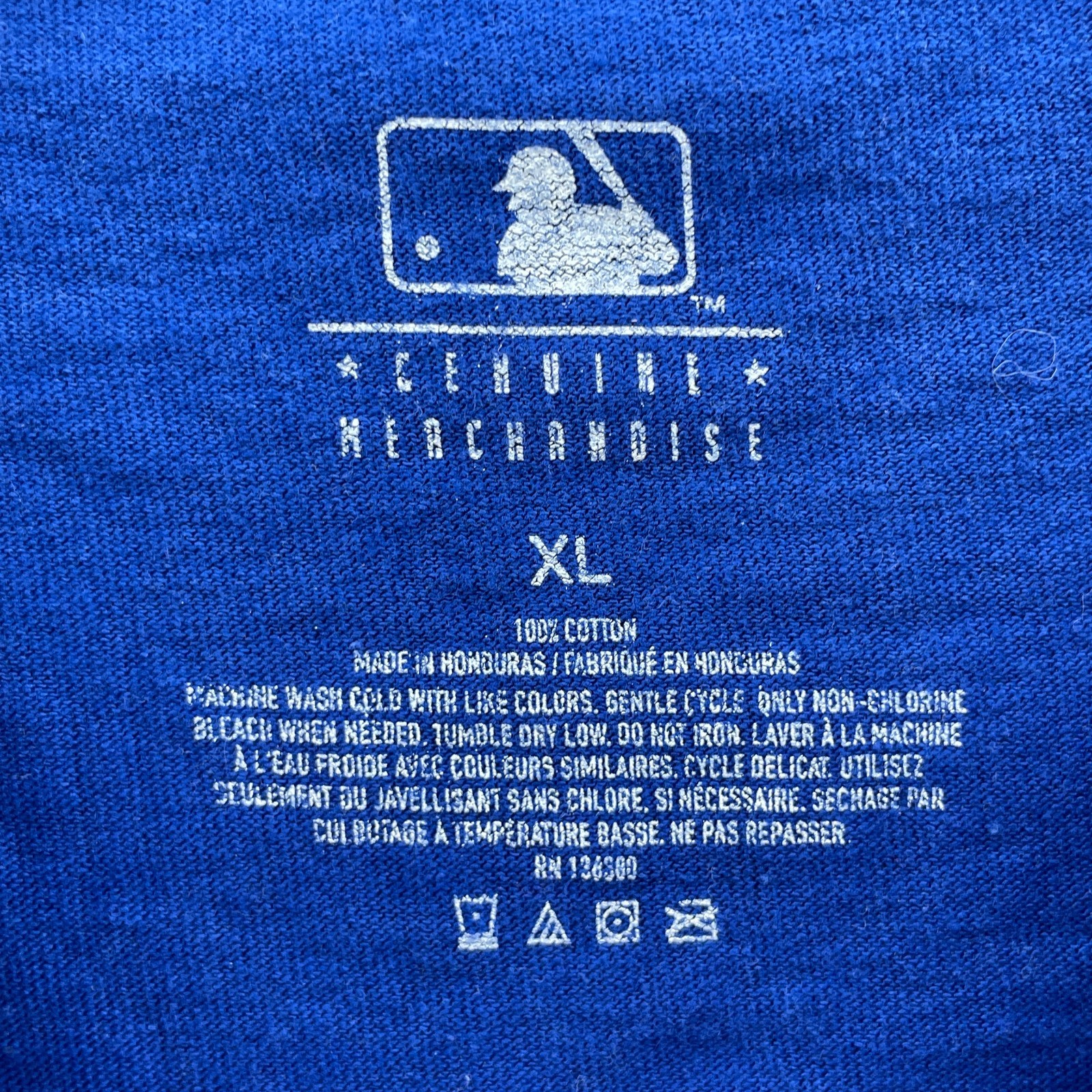 MLB LA Dodgers T-Shirt Men’s XL 2020 World Series Champions Baseball Sportswear