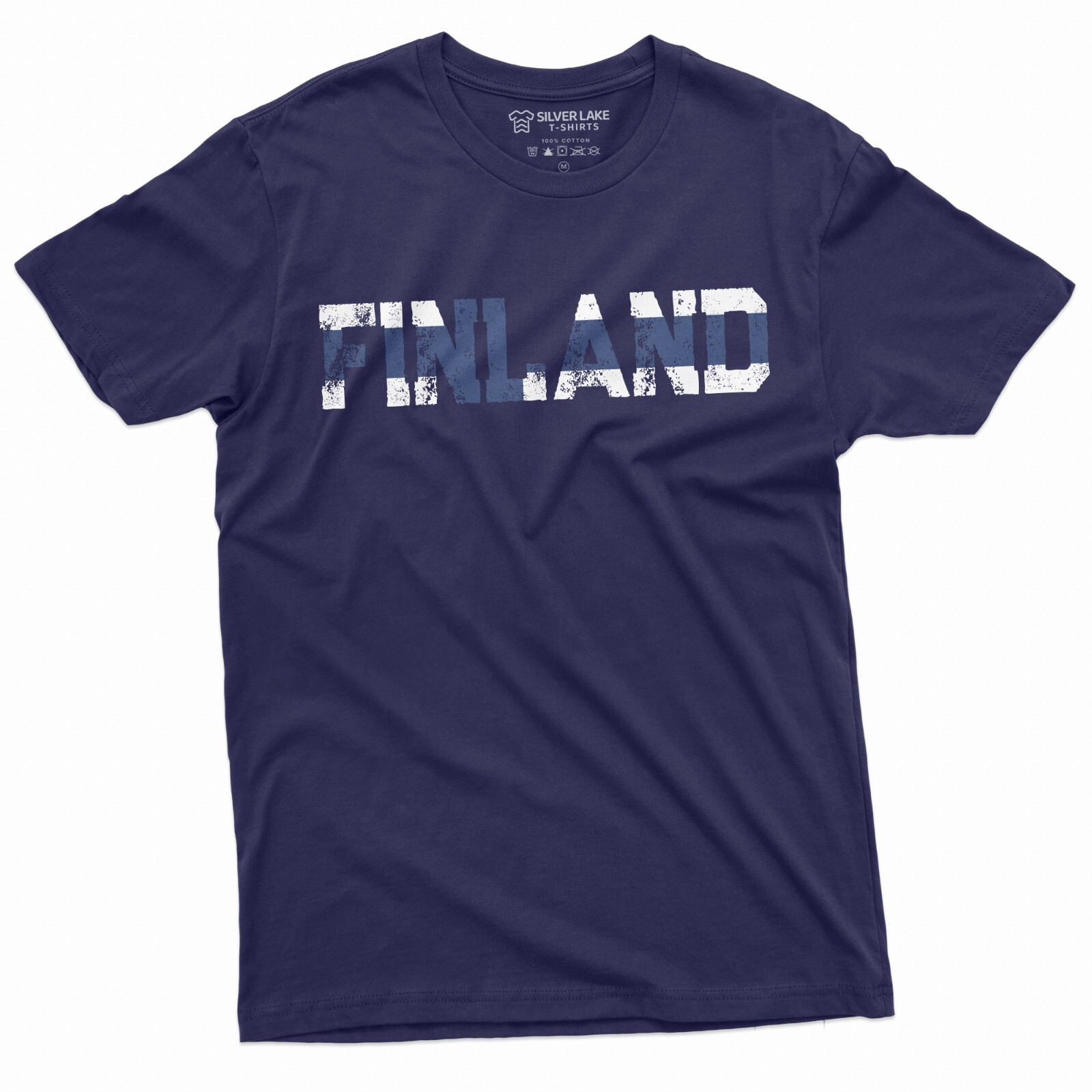 FINLAND T-shirt Suomi Tee Finnish Flag Coat of arms Tee Shirt Scandinavia Tshirt