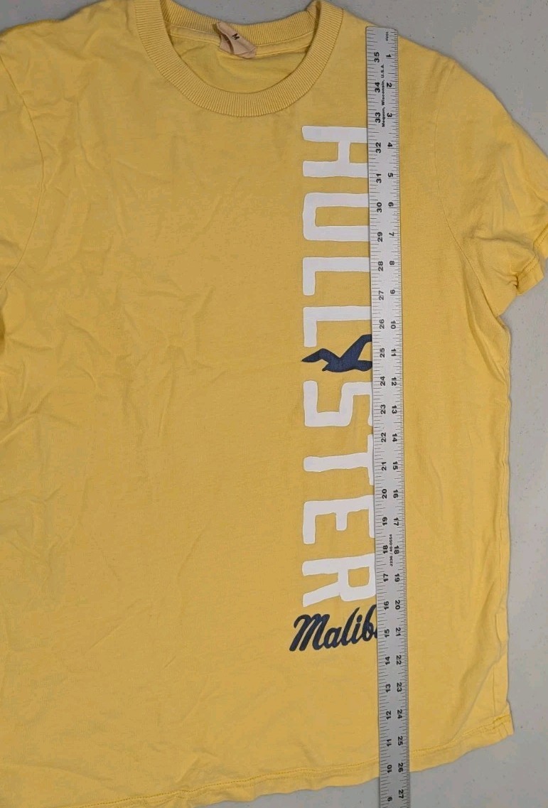 Hollister California Malibu T Shirt Mens M 90s Y2K Grunge Beachy Skater #7777