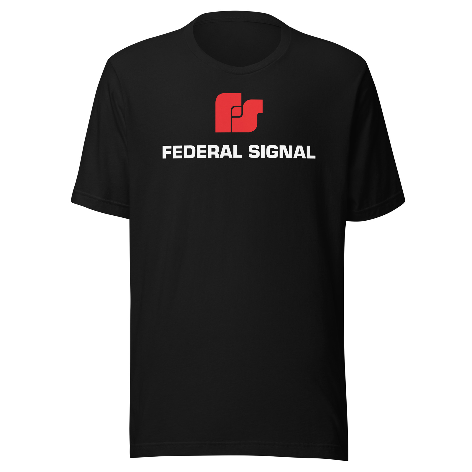 Federal Signal Logo Tee Unisex S-5XL Black Navy T-shirt