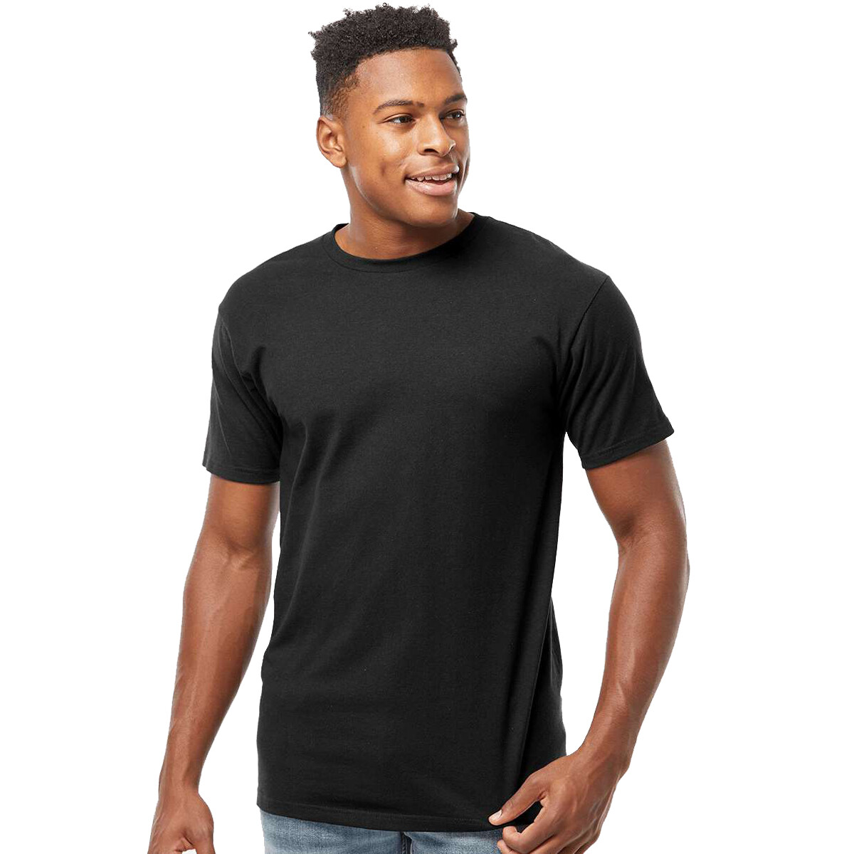 Tultex Unisex Ringspun USA Cotton/Polyester Short Sleeves Jersey T-Shirt – 290