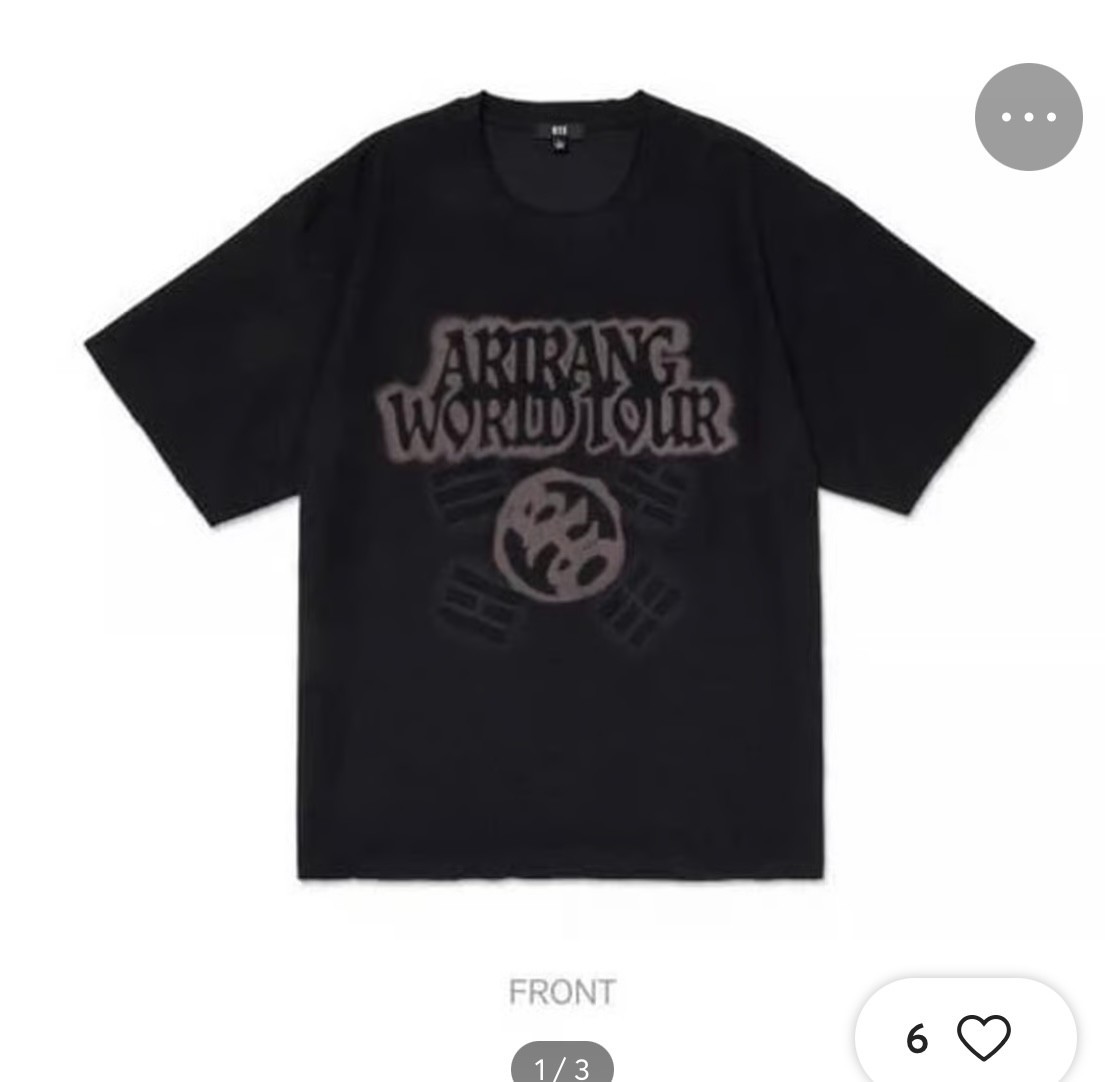 Brand New–BTS Arirang World Tour Shirt SIZE S