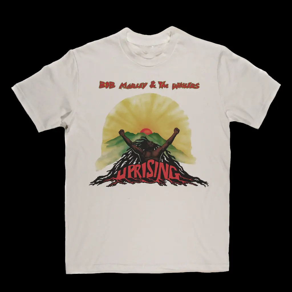 Bob Marley Uprising T-Shirt All Size S-5XL