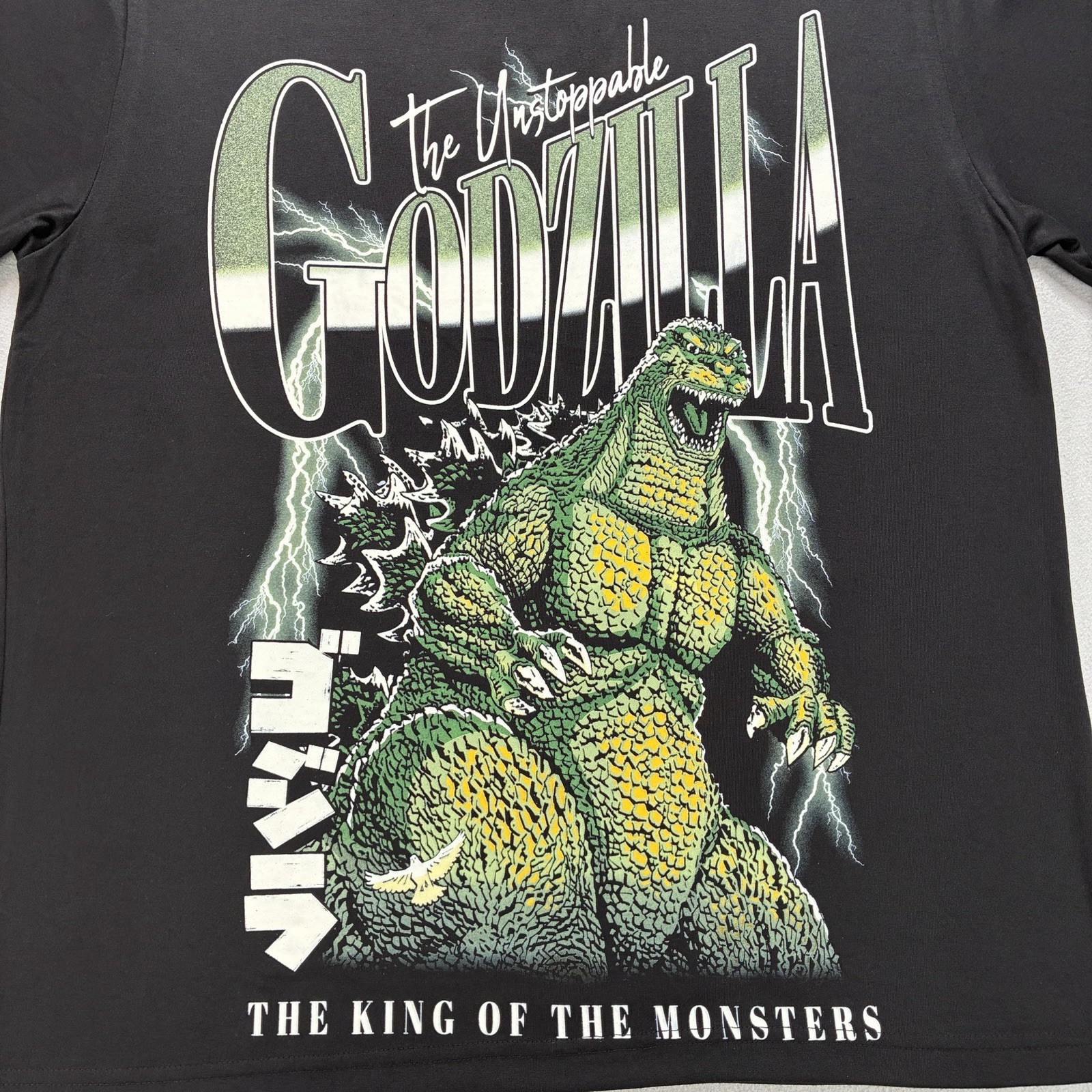 Toho Co The Unstoppable Godzilla King of Monsters Mens Graphic T Shirt Size Vary