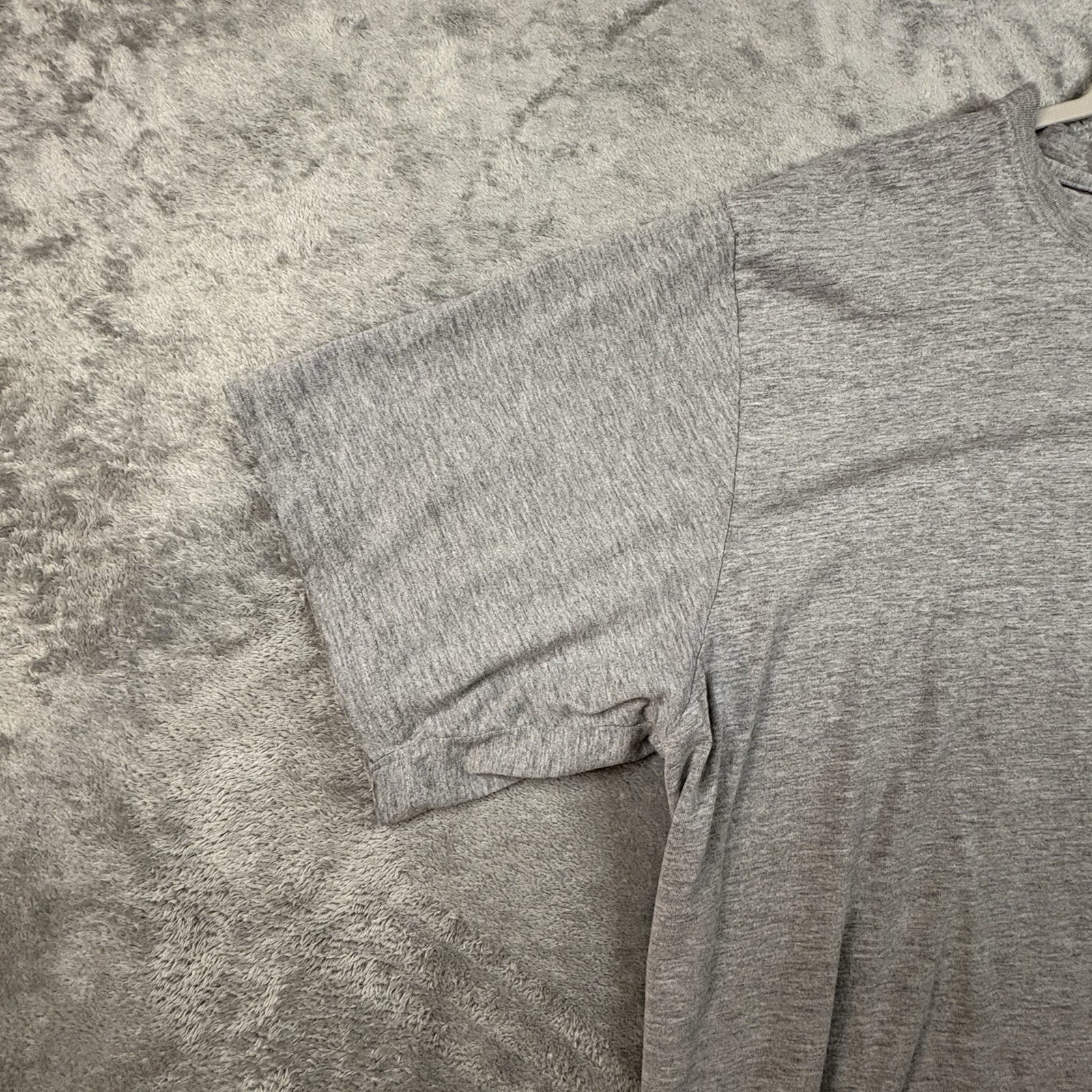 Finish Line Men’s 2XL Gray Cotton T Shirt SEE DESCRIPTION