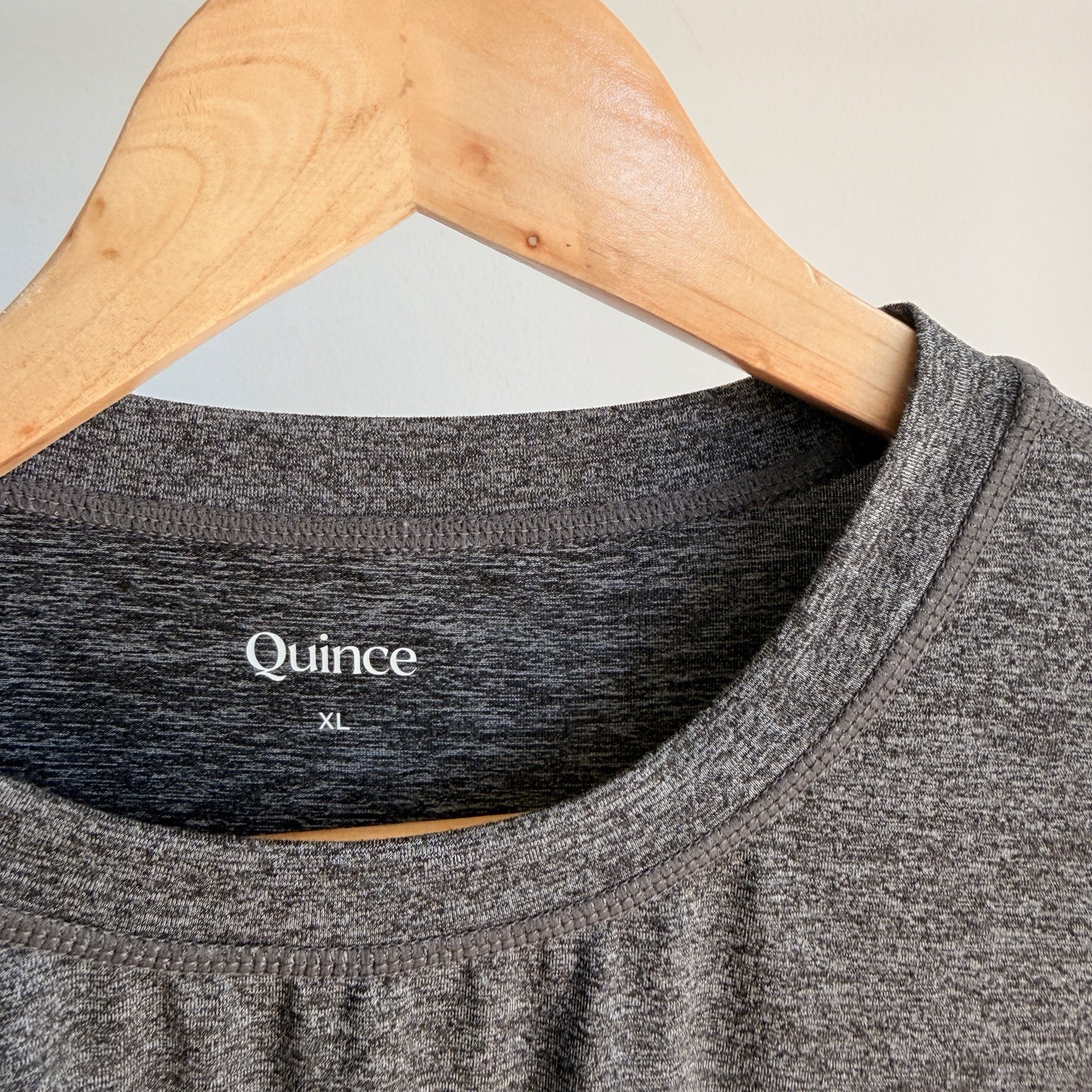 Quince Flowknit Breeze Performance Pocket Tee Charcoal Shirt Men’s Xl