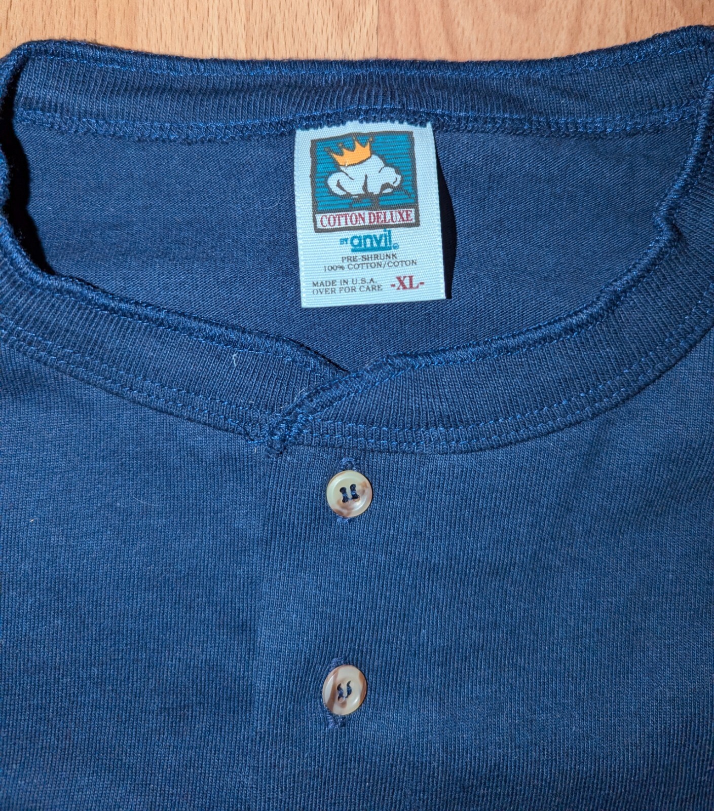 Vintage 90s Aladdin Promo Embroidered Logo Single Stitch Henley Disney T-Shirt