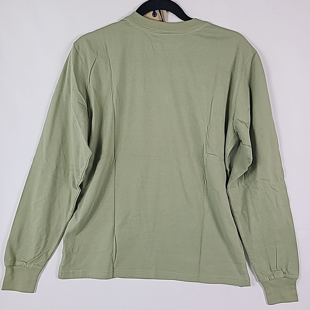 NWT Chubbies The Relaxer ‘The Weekend Has Arrived’ Long Sleeve Olive Green Sz S