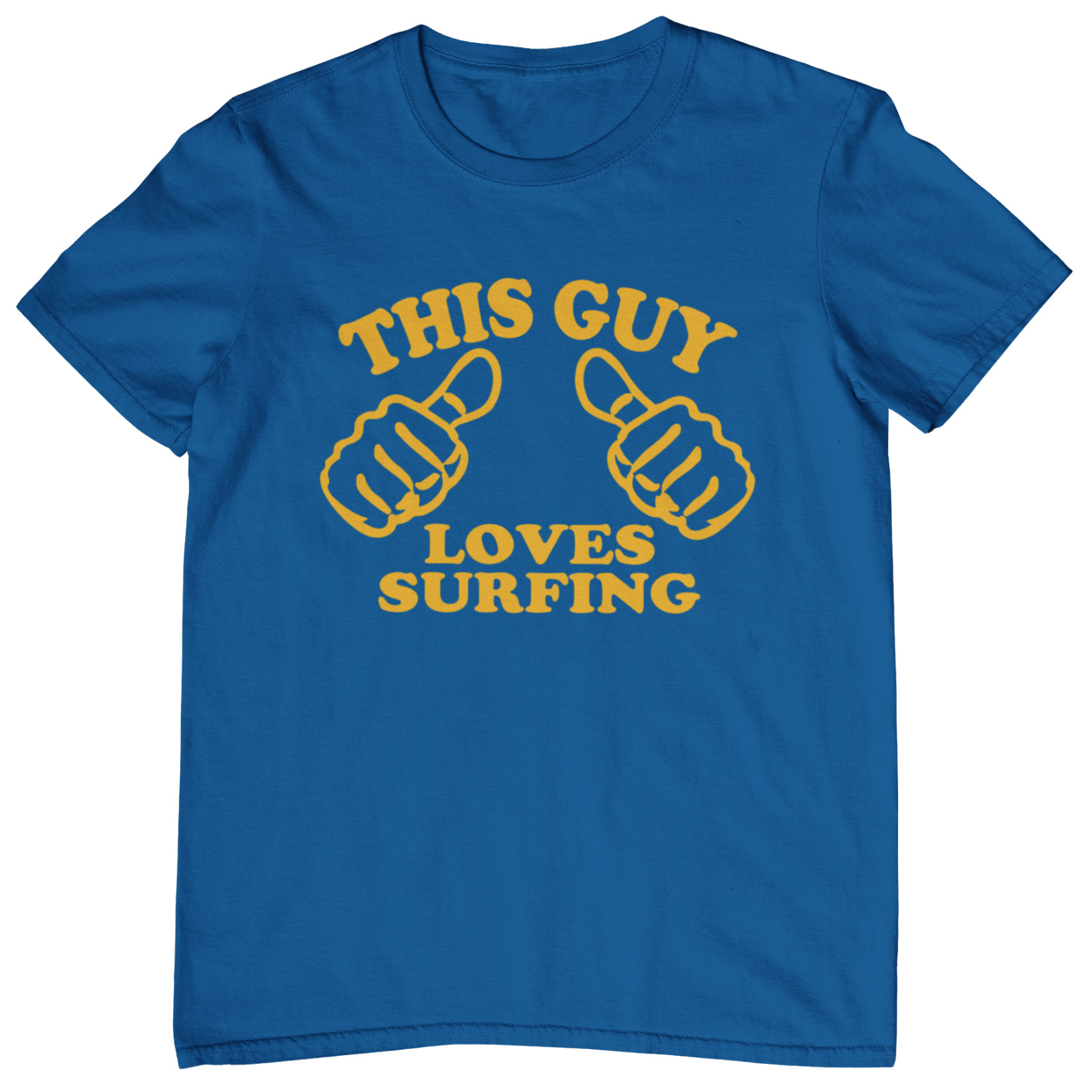 THIS GUY LOVES SURFING T-SHIRT – charlie dont surf sea wave beach board boys