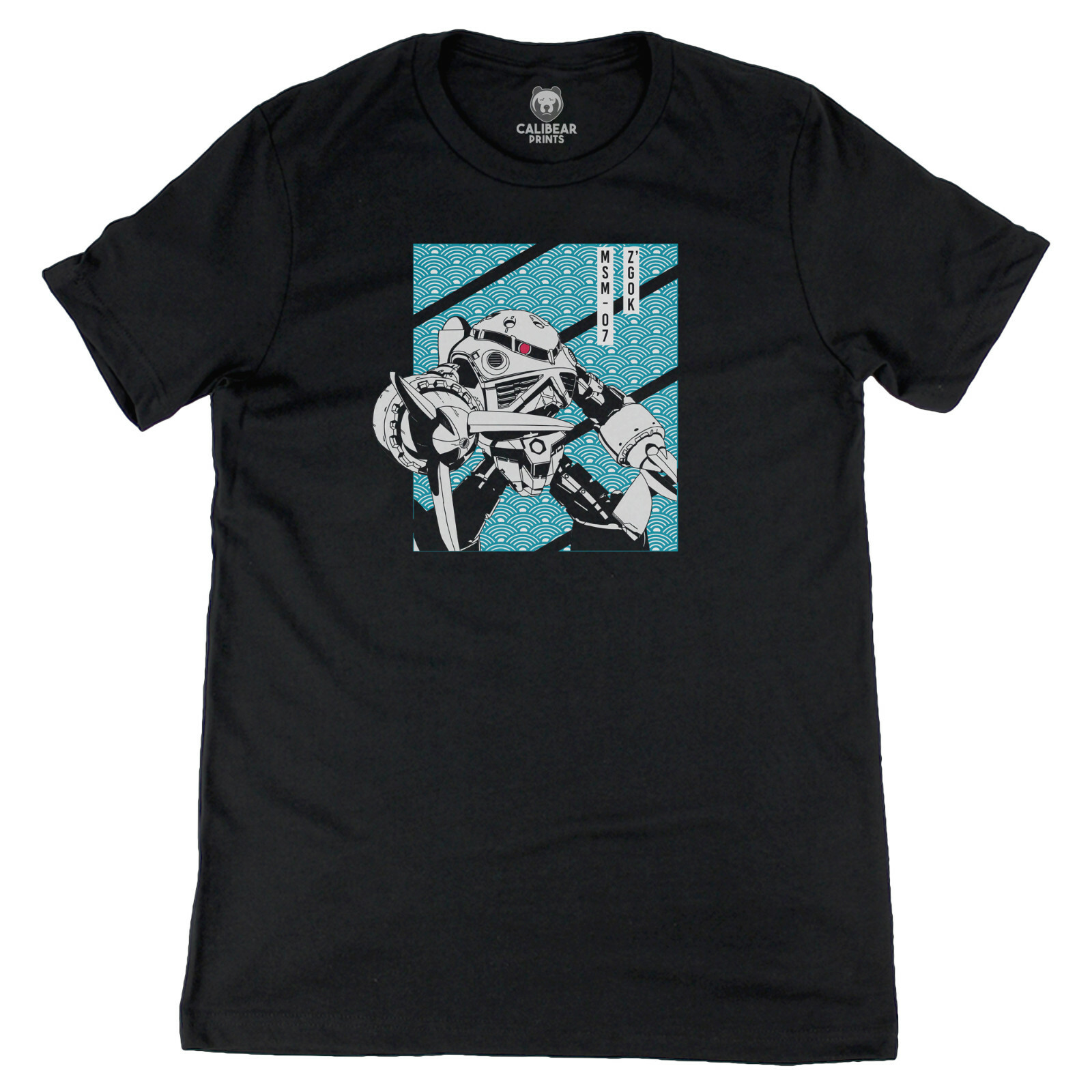 MSM-07S Z’Gok Commander Type Gundam UC0079 Anime Graphic Art Novelty Tee