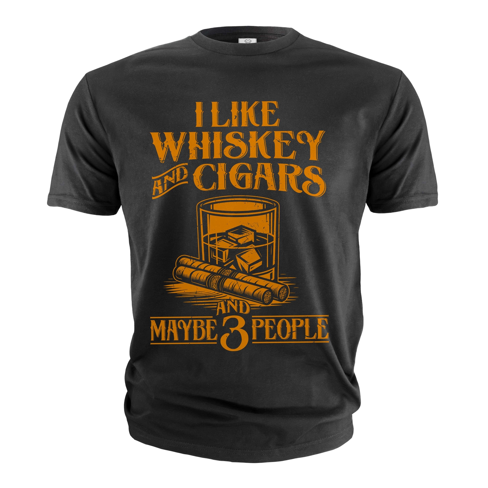 Men’s Funny I like Whiskey and cigars shirt and maybe 3 people grandpa dad gifts