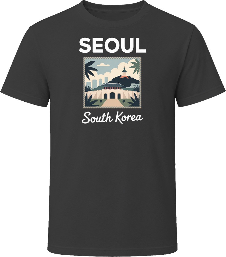 Seoul South Korea Vacation Tourist Shop T Shirt