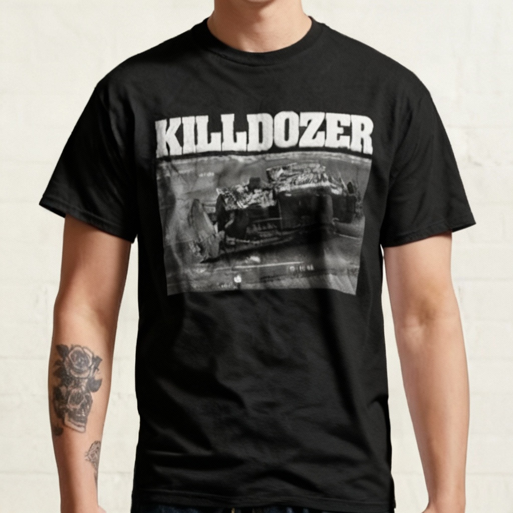 NWT Funny Killdozer Classic Unisex T-Shirt