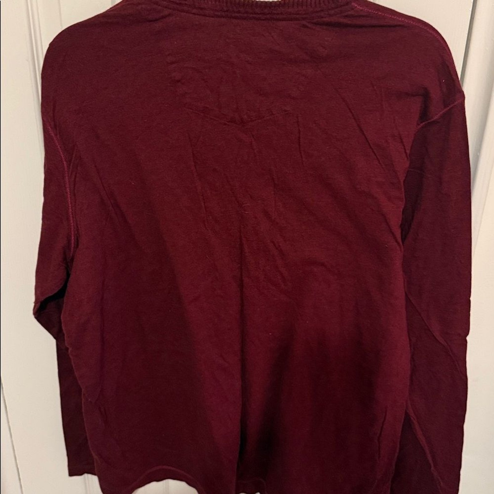 Robert Graham Deep Red Crew Neck Shirt Size 2XL