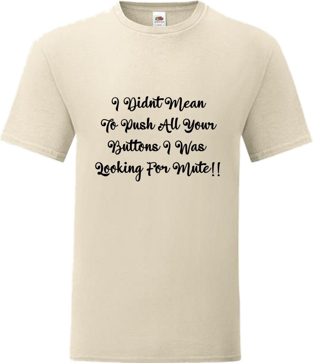 Looking For Mute Funny Humorous Novelty T Shirt Various Colours And Sizes